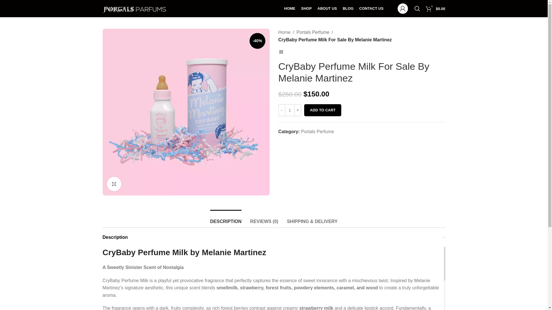 website screenshot of https://crybabyperfume.shop/product/crybaby-perfume-milk-for-sale-by-melanie-martinez/
