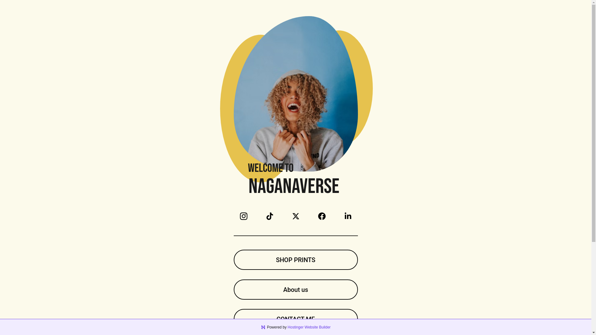 website screenshot of https://naganaverse.xyz/