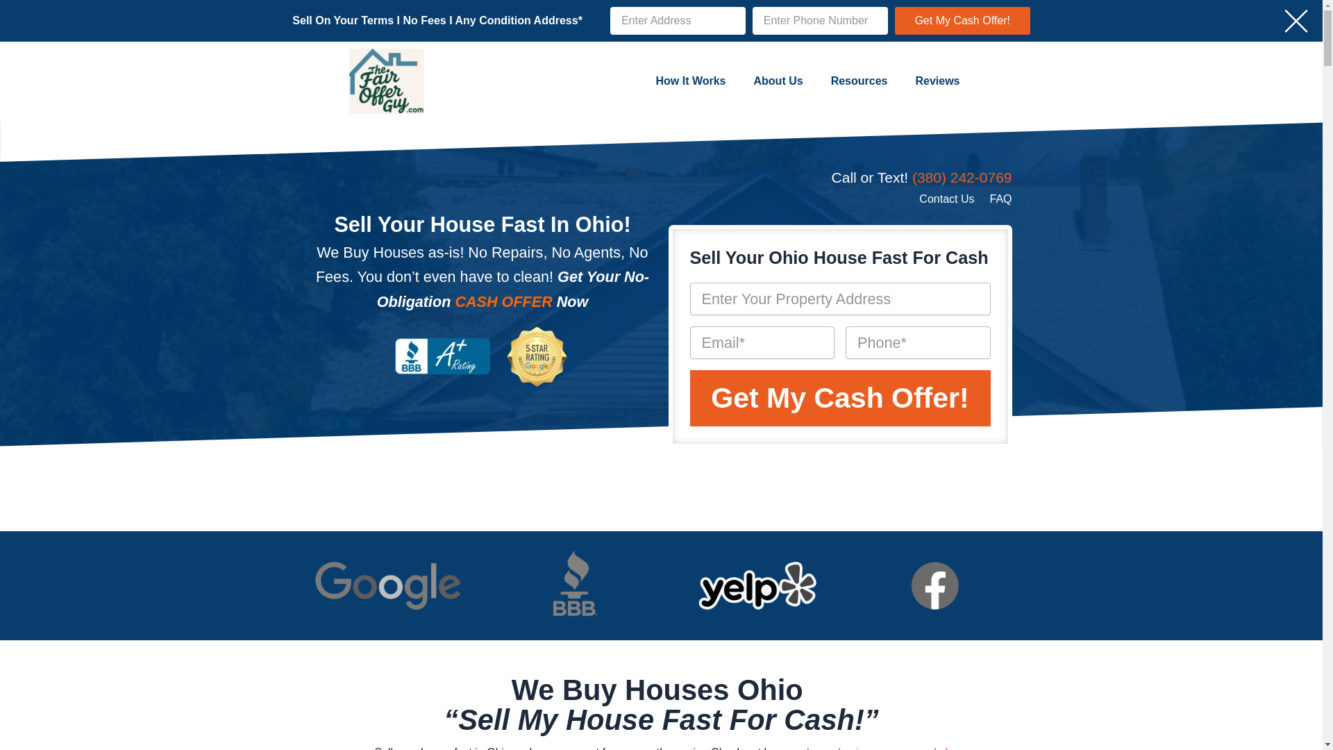 website screenshot of https://thefairofferguy.com/