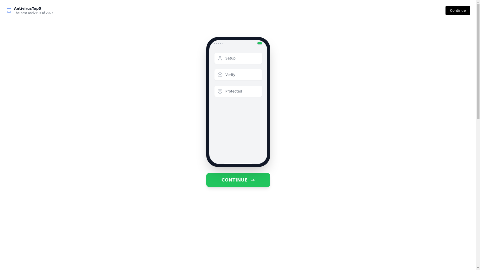 website screenshot of https://wolfantivirustop5.pages.dev/