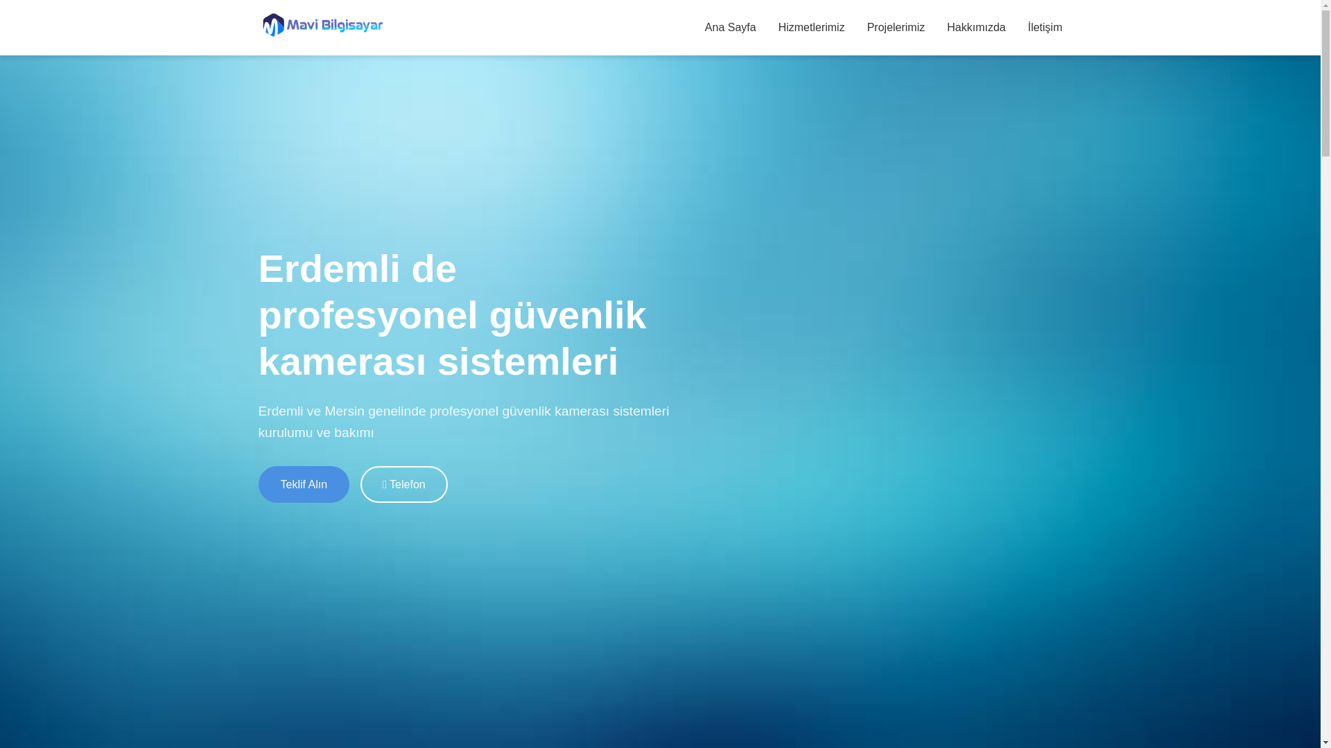 website screenshot of https://erdemlimavibilgisayar.com.tr/