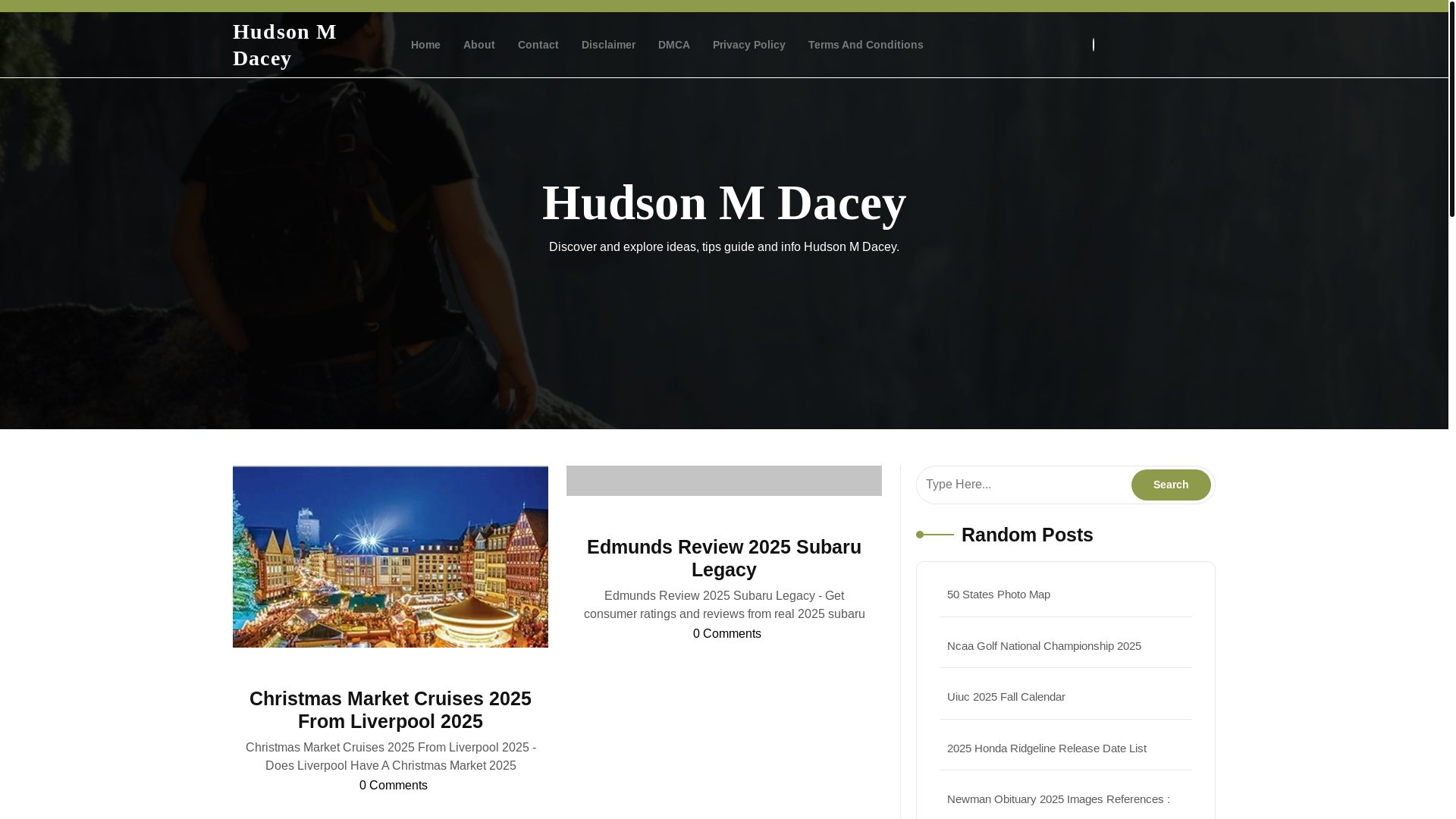 website screenshot of https://hudsonmdacey.pages.dev/