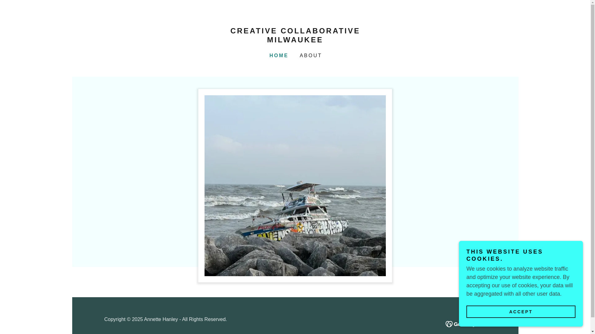 website screenshot of https://creativecollaborative.info/