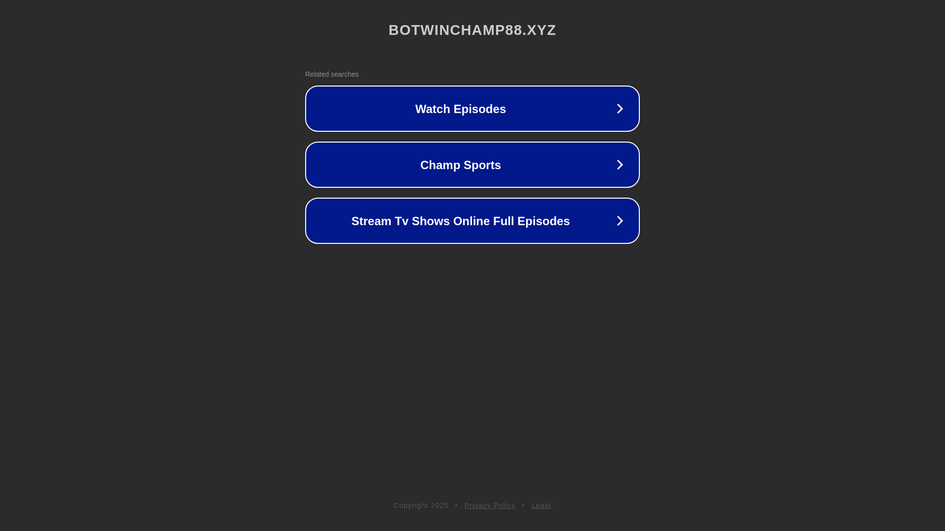 website screenshot of https://botwinchamp88.xyz/