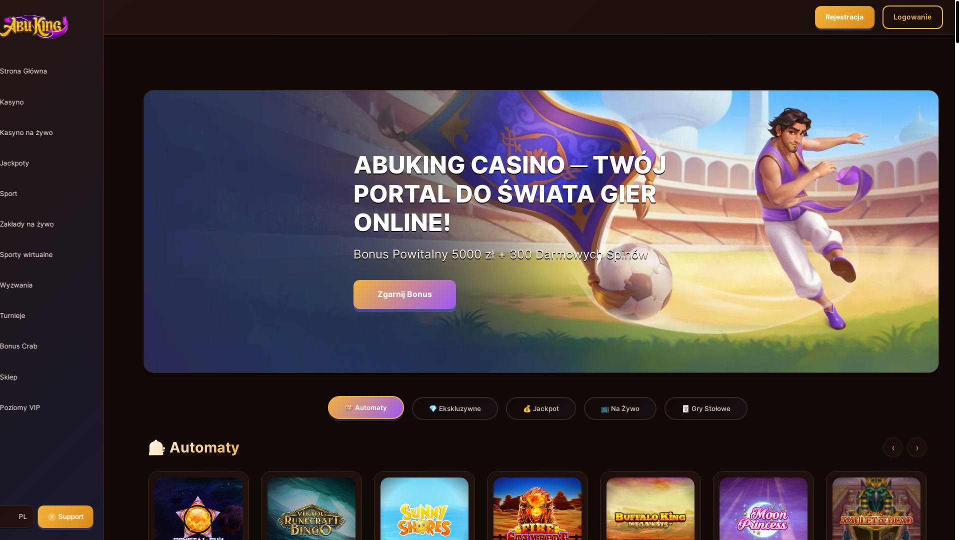 website screenshot of https://abuking-casino-com-pl.pages.dev/