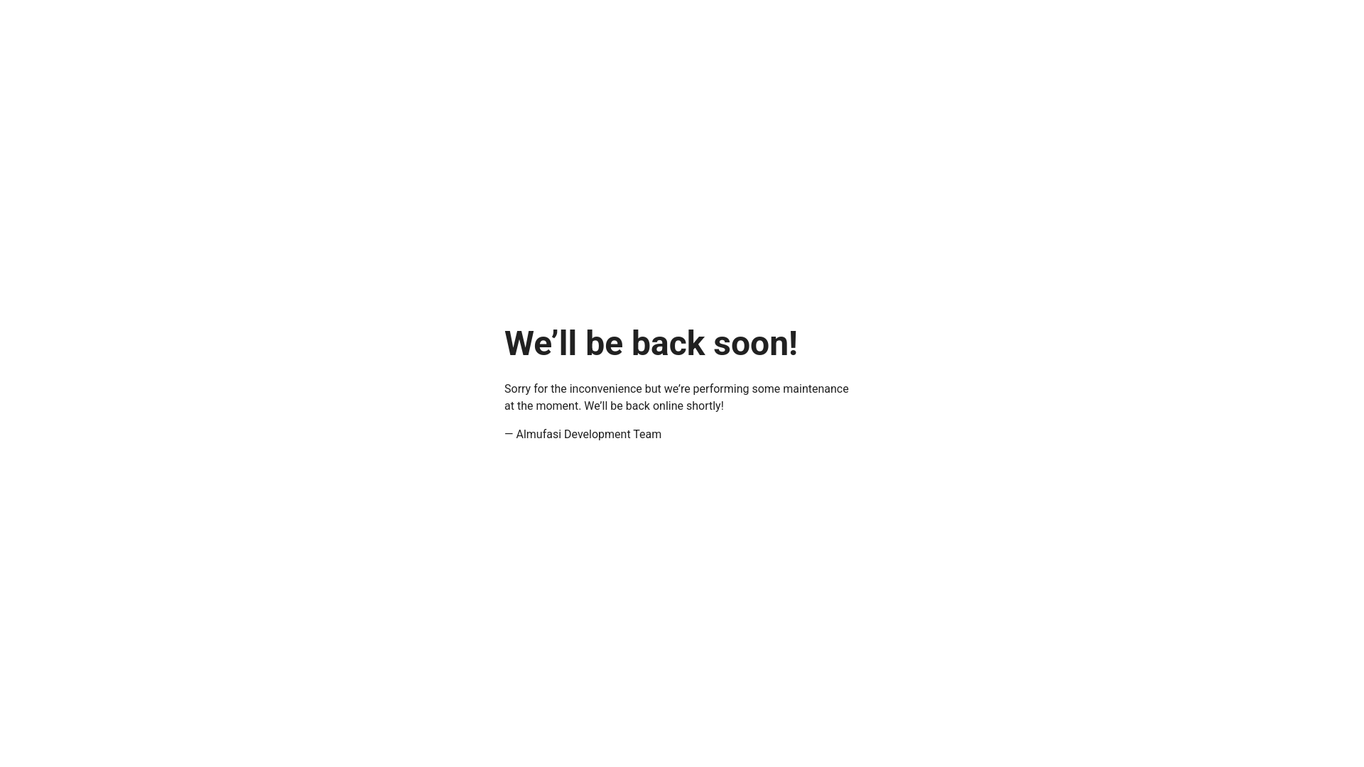website screenshot of https://laporan-almufasi.pages.dev/