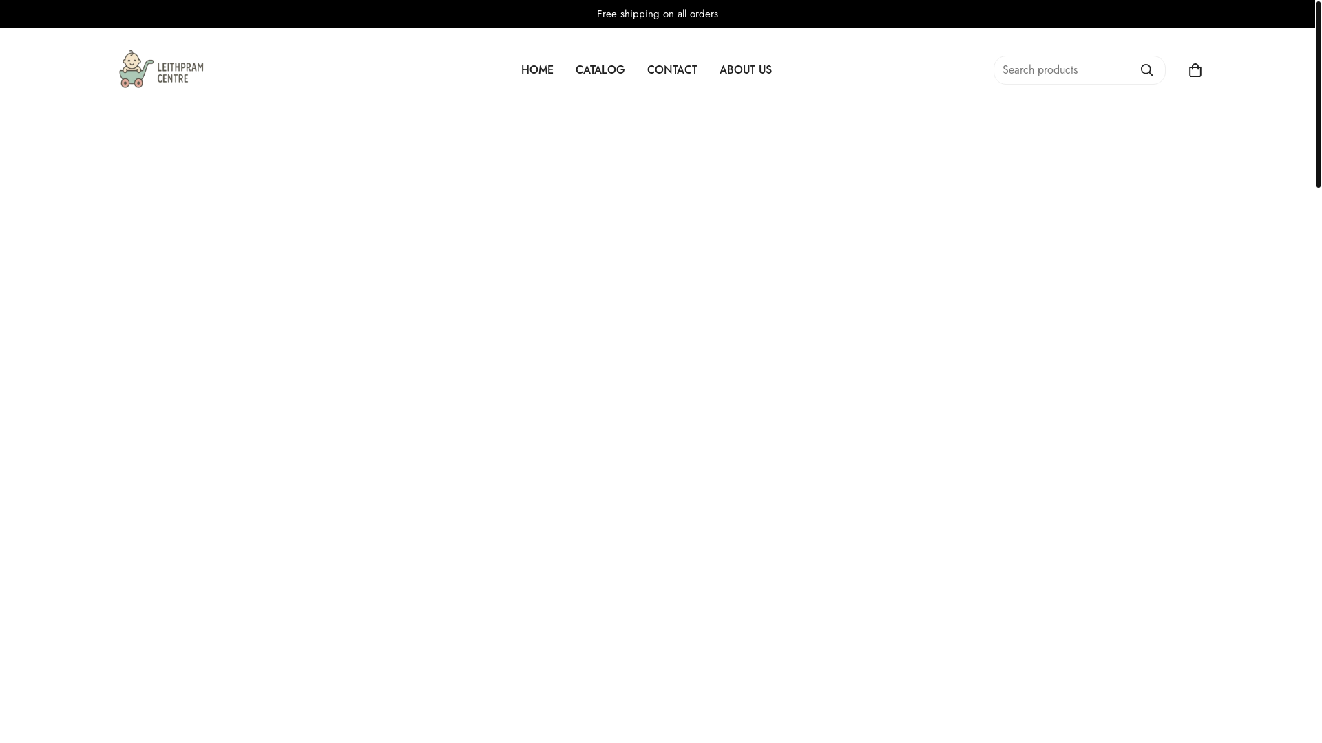 website screenshot of https://leithpramcentre.com/