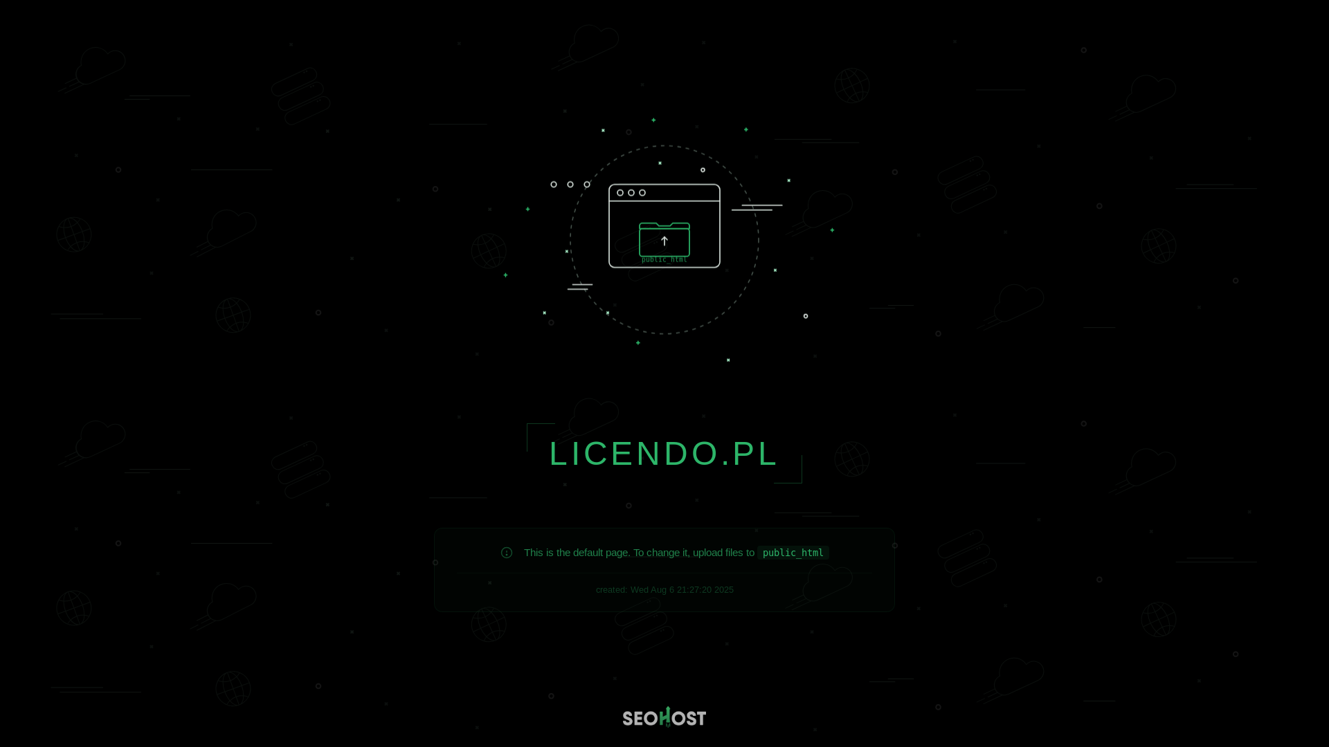 website screenshot of https://licendo.pl/