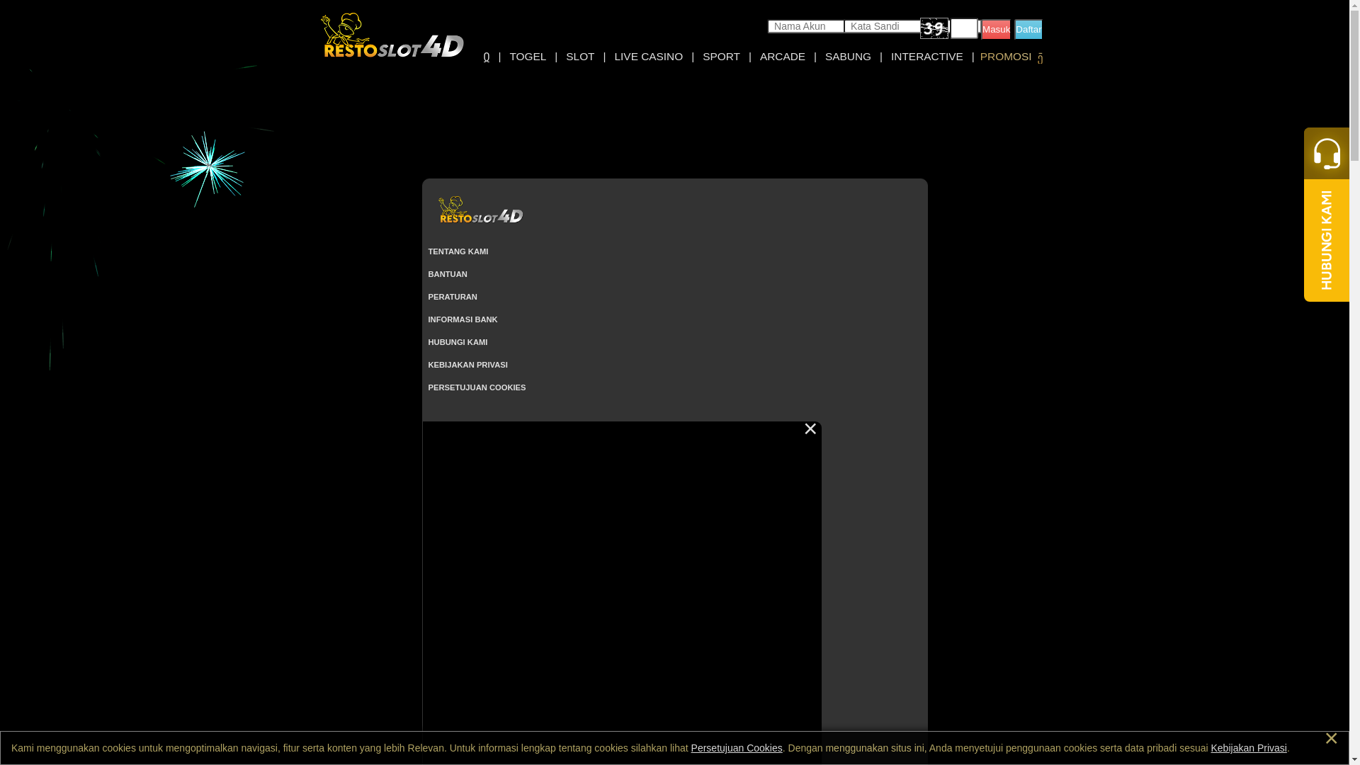 website screenshot of https://restoslot4dcare.mom/