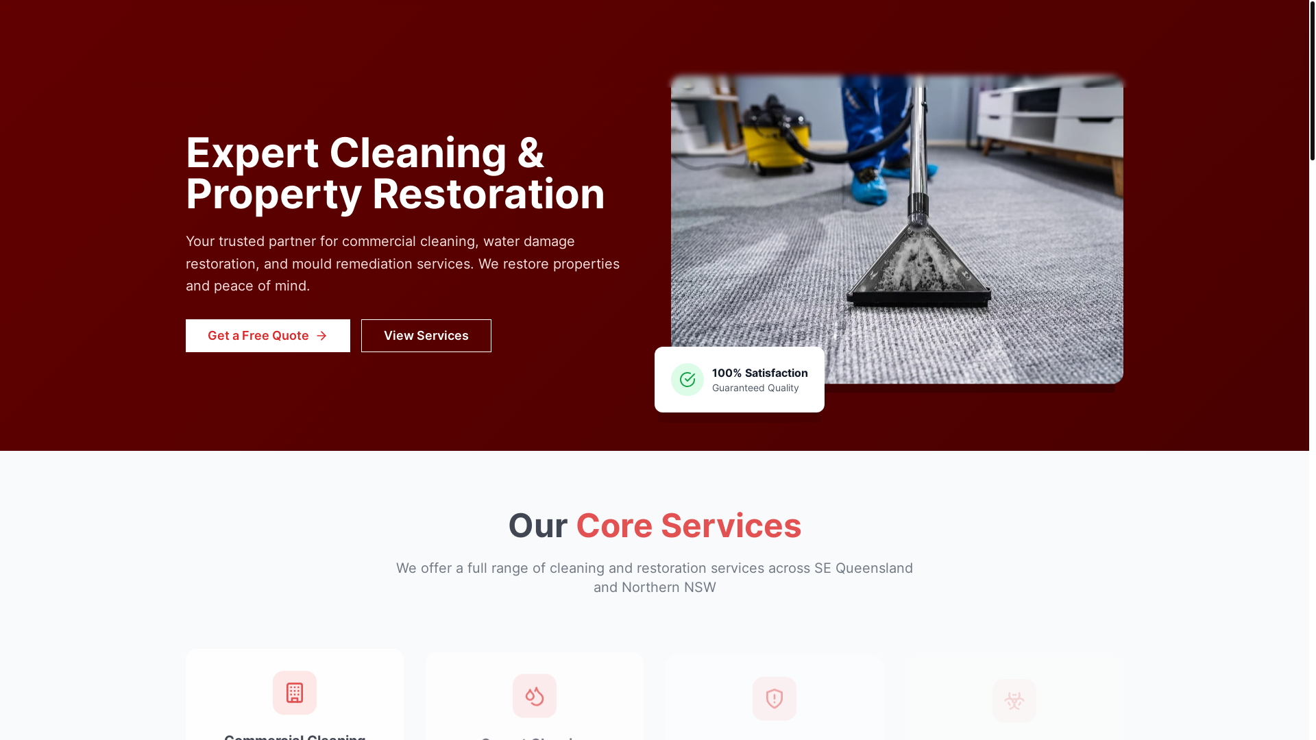 website screenshot of https://1stonsite.com.au/