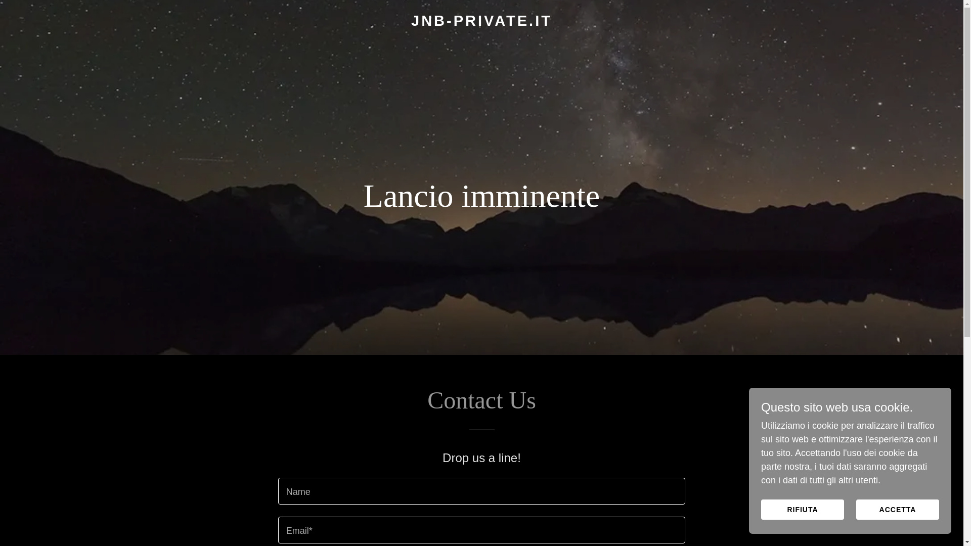 website screenshot of https://jnb-private.it/