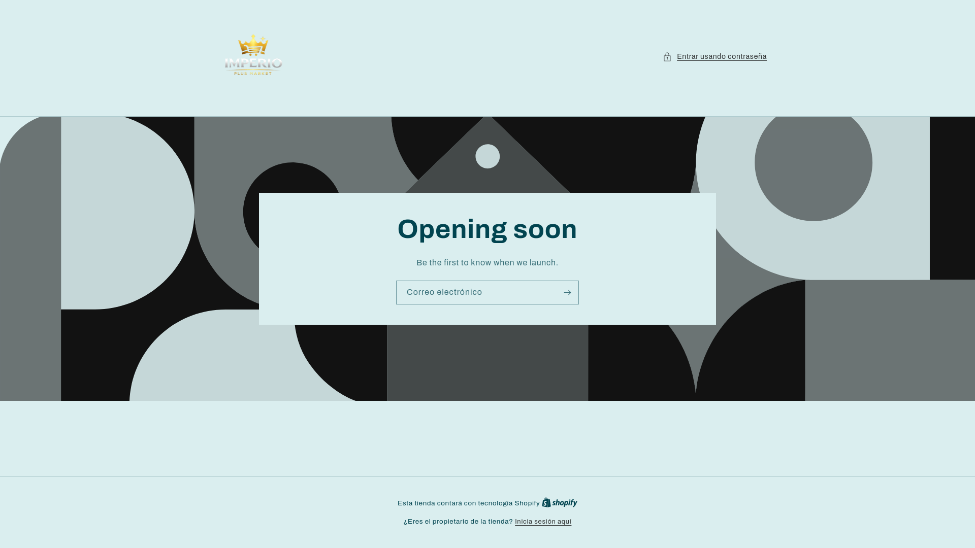 website screenshot of https://imperioplusmarket.com/