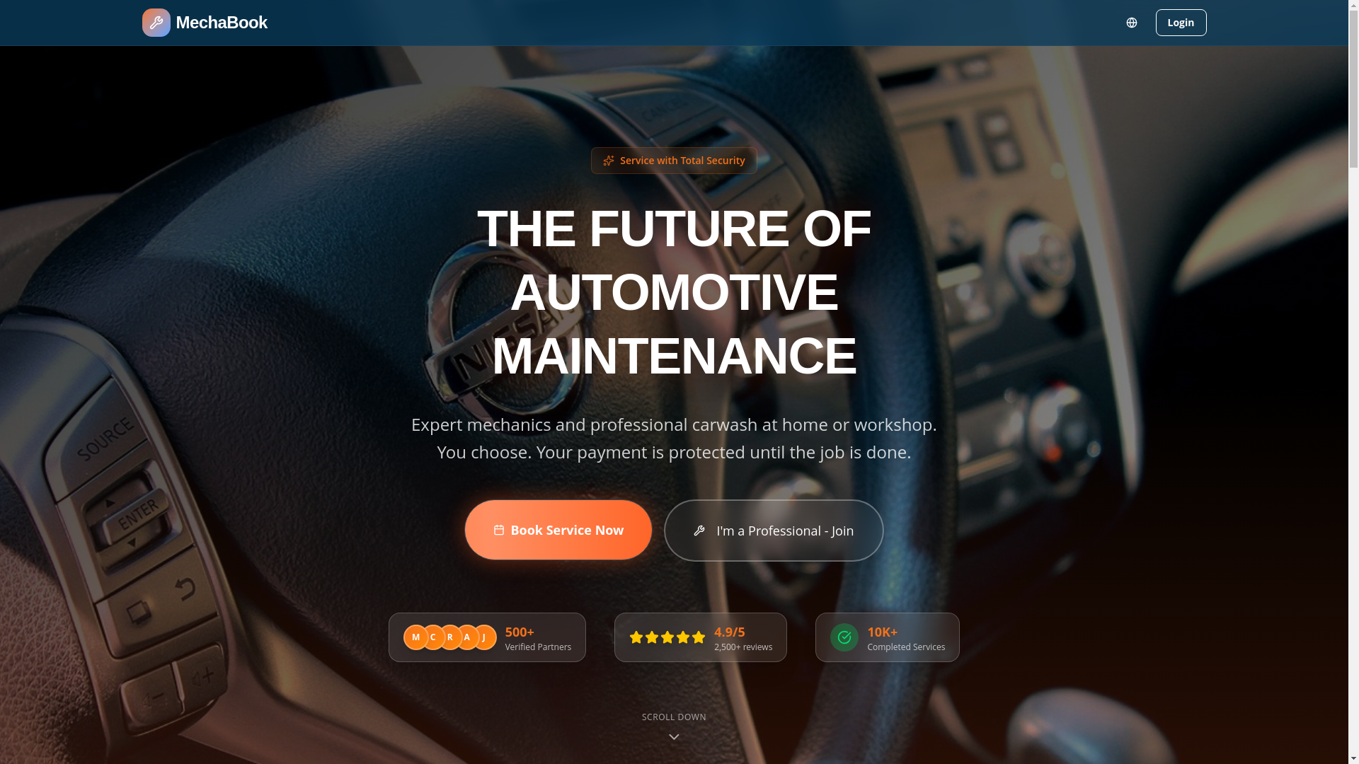 website screenshot of https://mekadestiny.com/