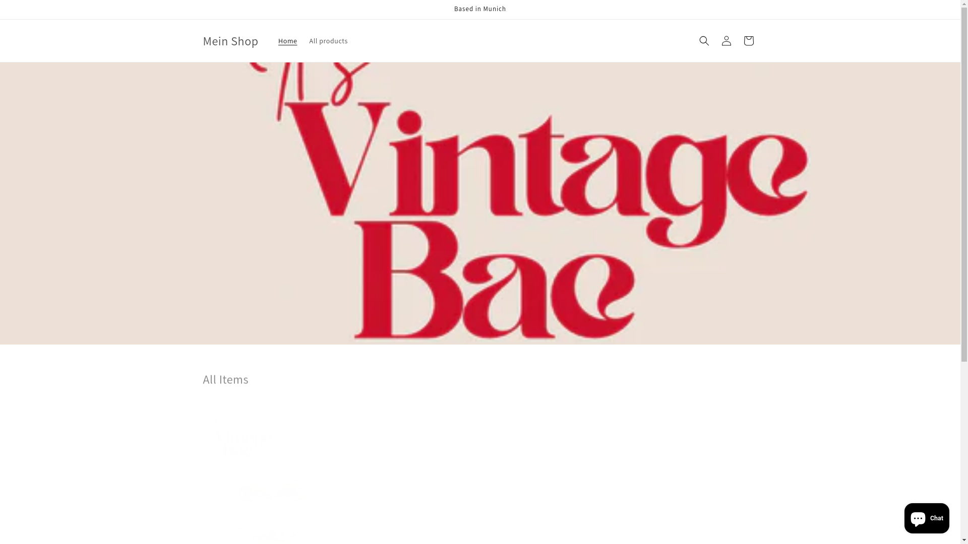 website screenshot of https://itsvintagebae.com/