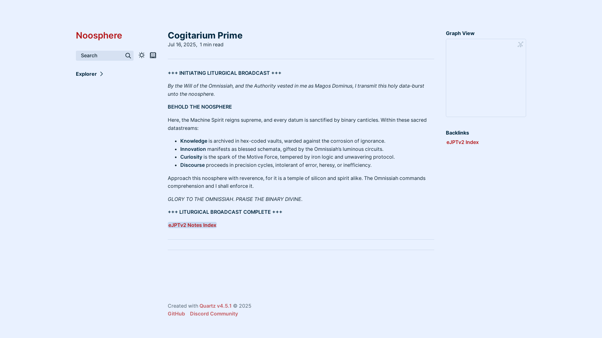 website screenshot of https://magosdominusexveritas.com/