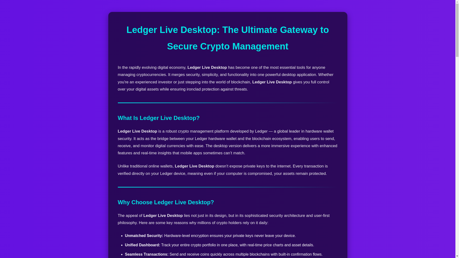 website screenshot of https://dekstoppldger-live.pages.dev/