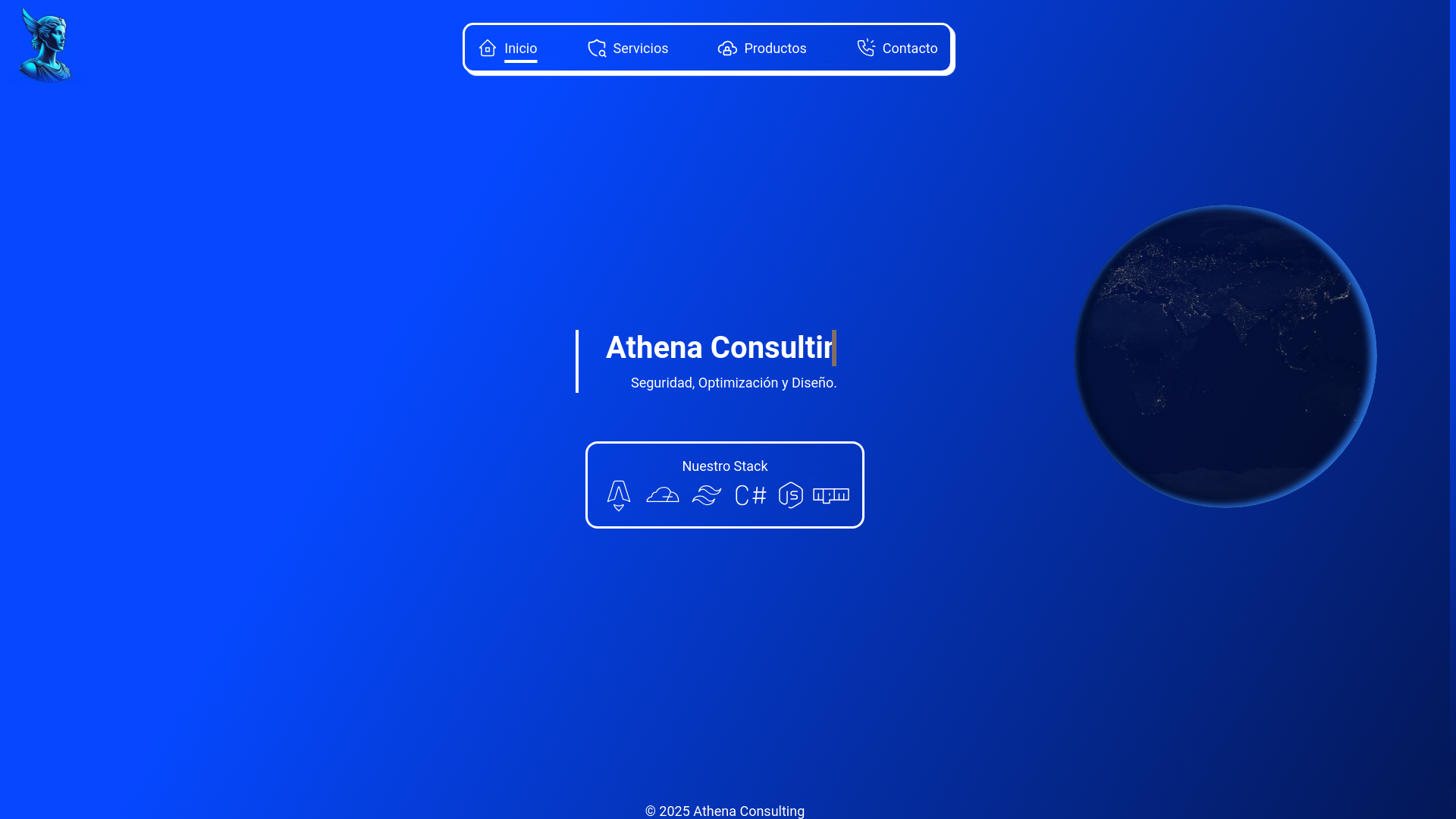website screenshot of https://athenaconsul.pages.dev/