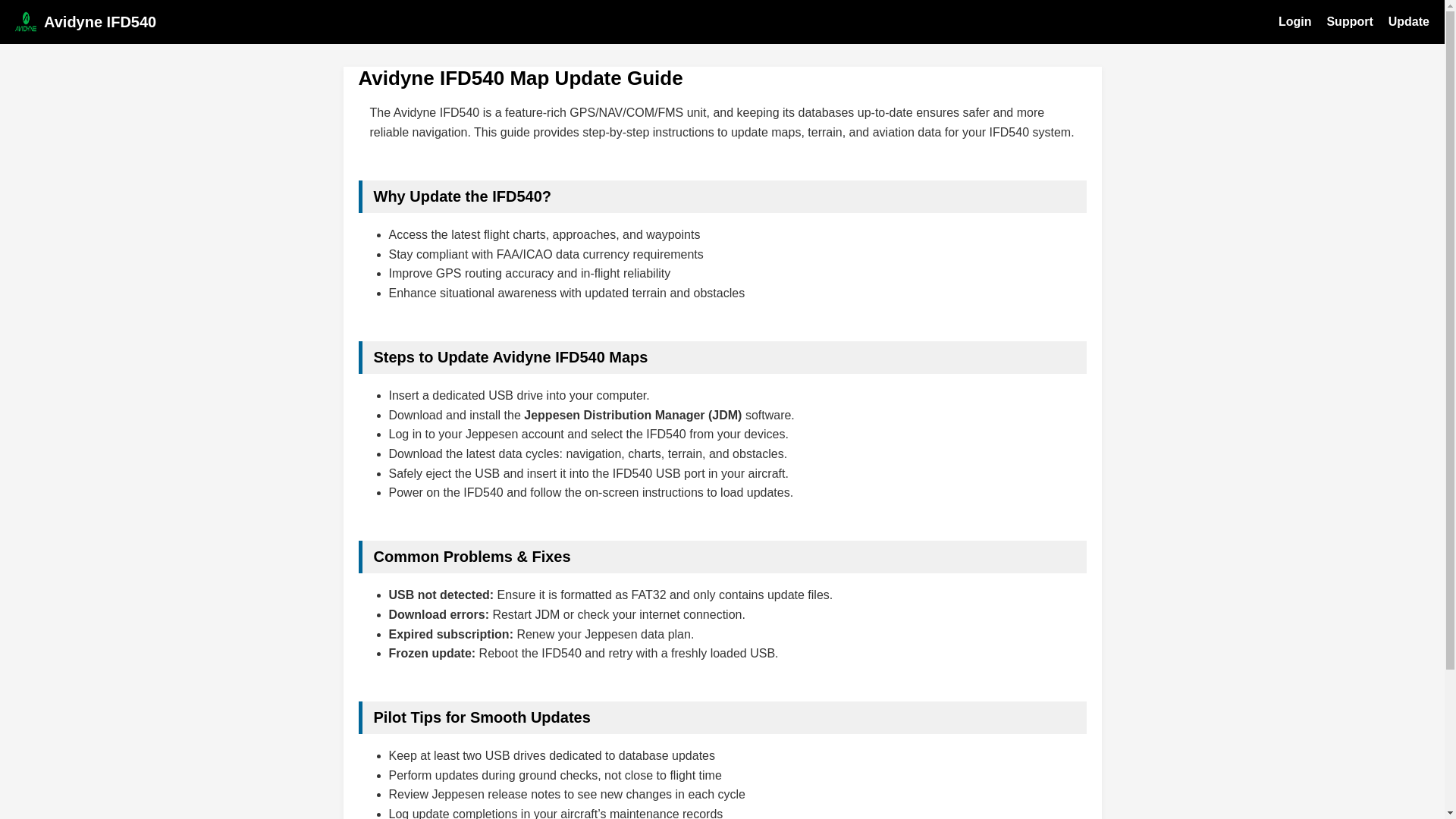 website screenshot of https://avidyne-540.pages.dev/