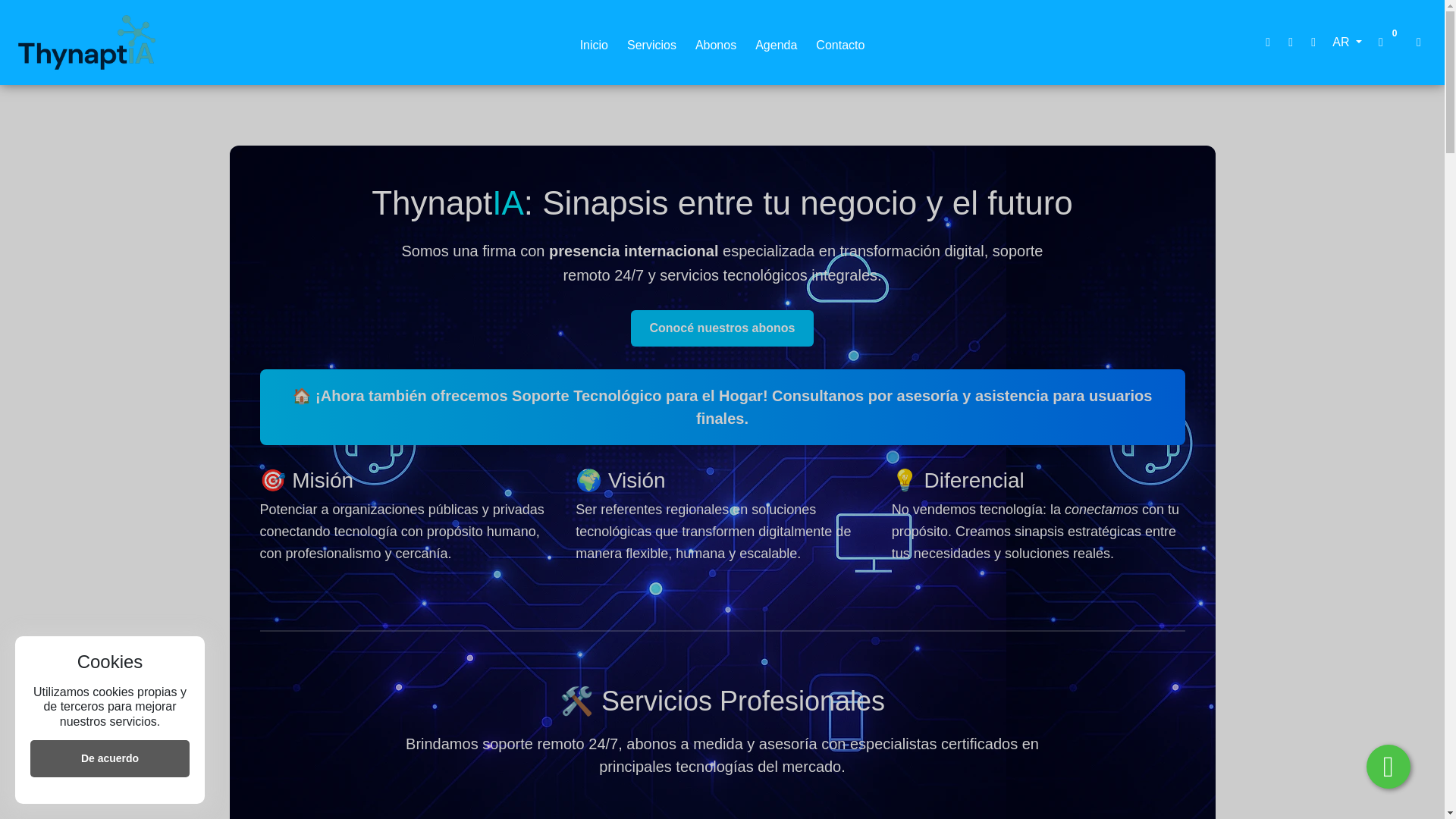 website screenshot of https://thineptia.online/