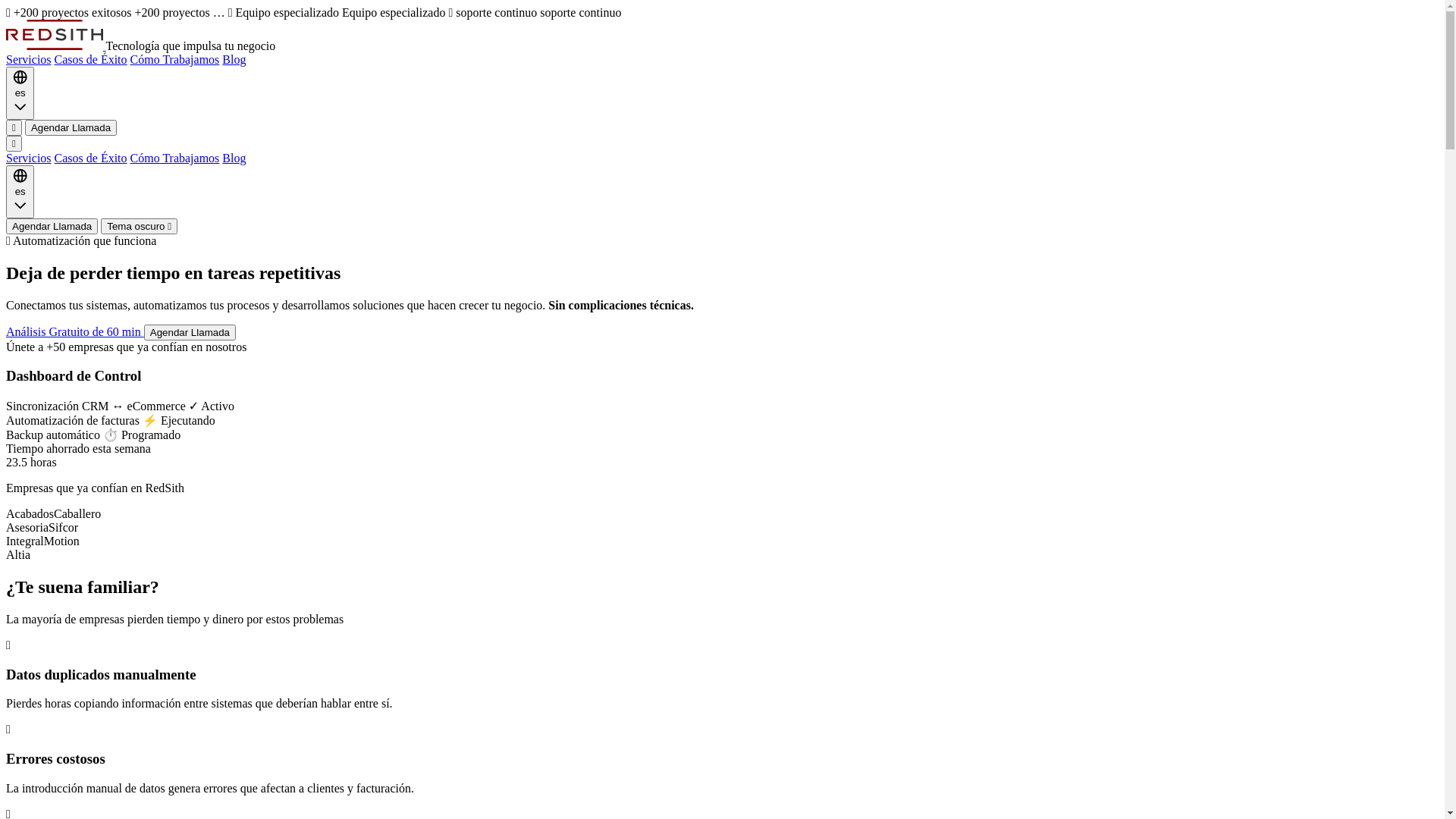 website screenshot of https://redsith-website.pages.dev/