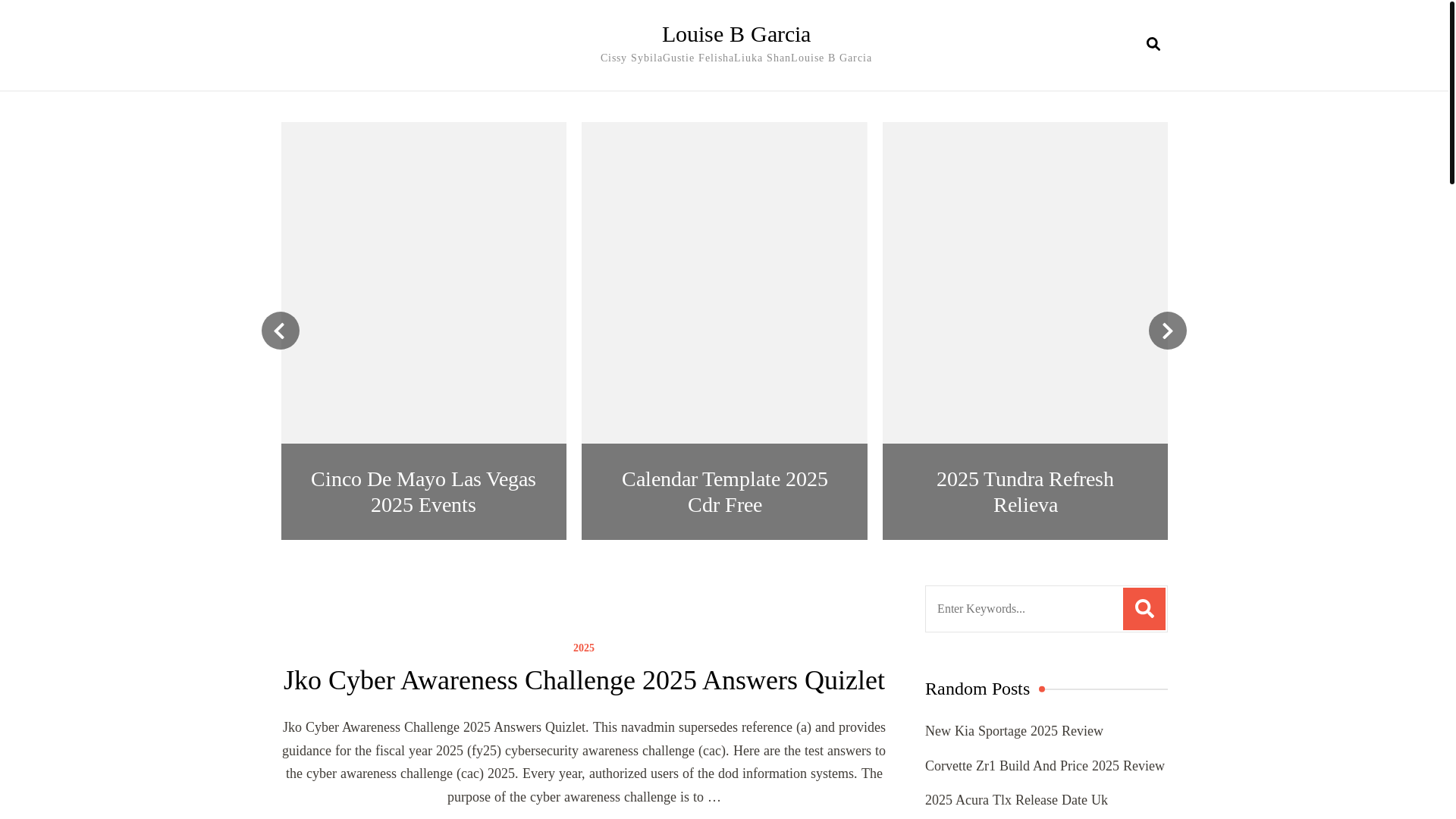 website screenshot of https://louisebgarciak.pages.dev/