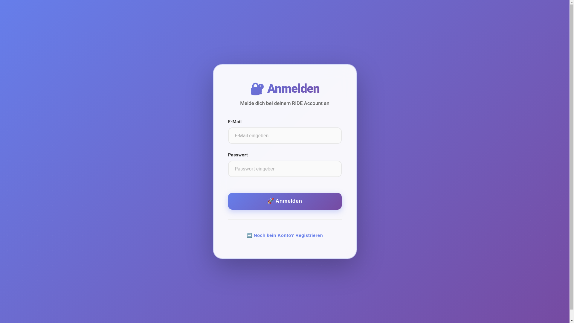 website screenshot of https://ride-tracker.de/