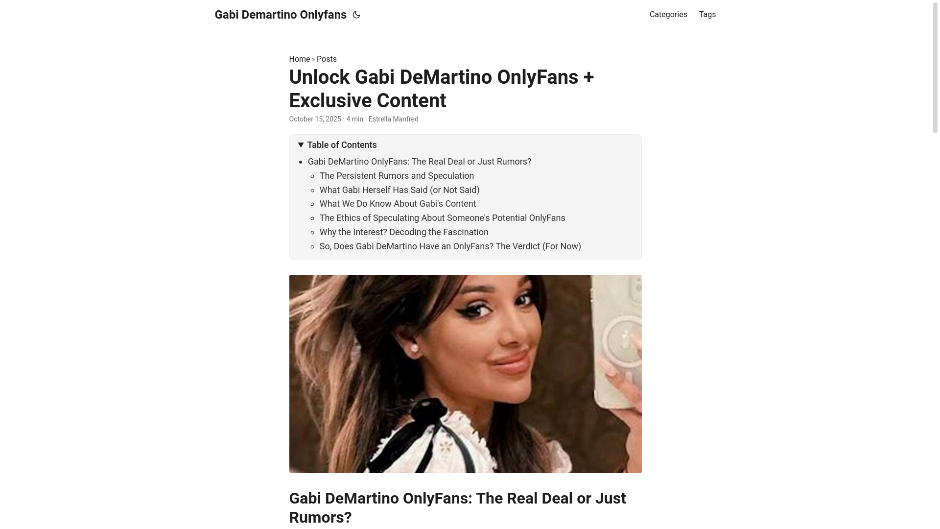 website screenshot of https://gabi-demartino-onlyfans.pages.dev/