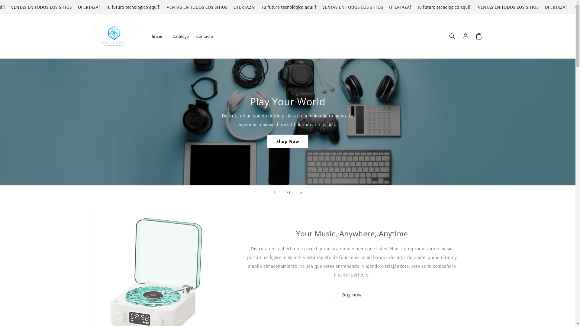 website screenshot of https://innovatrust.store/