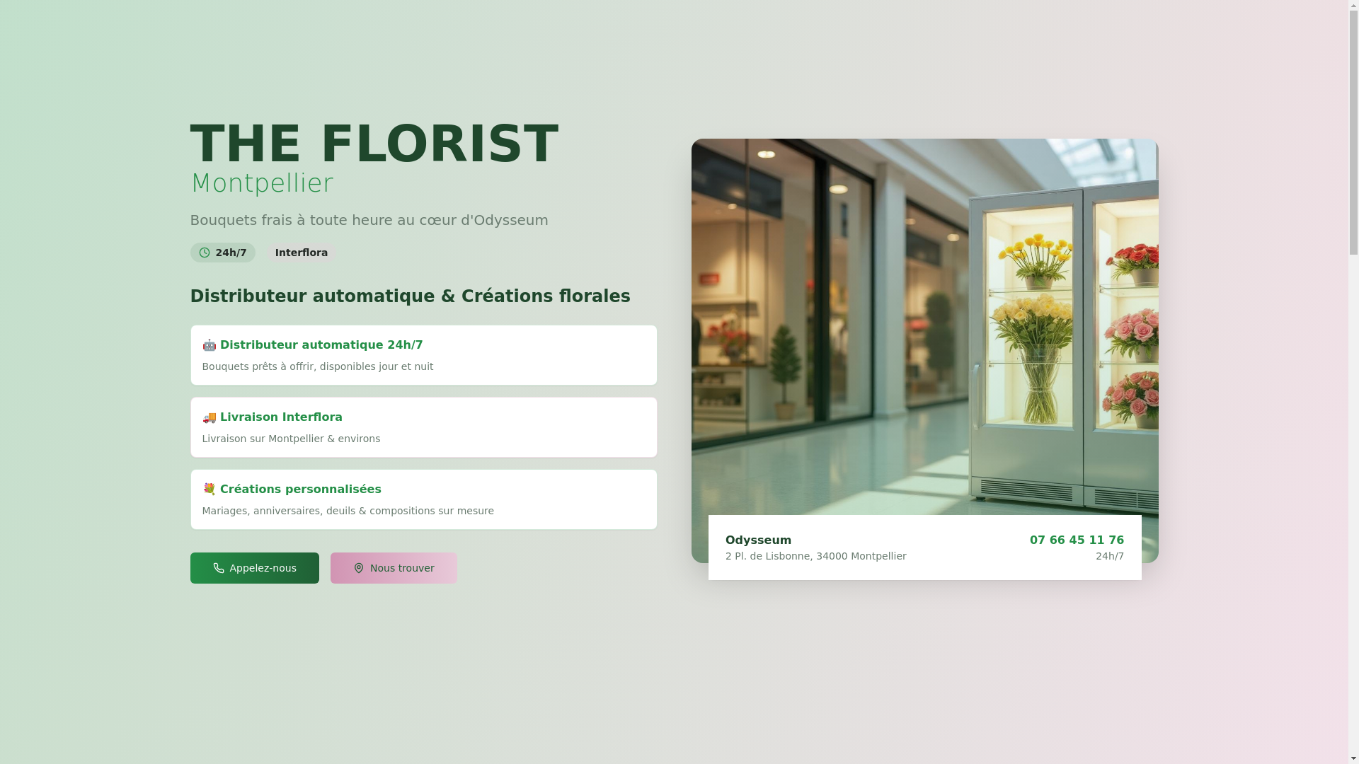 website screenshot of https://artisan-fleuriste.pro/