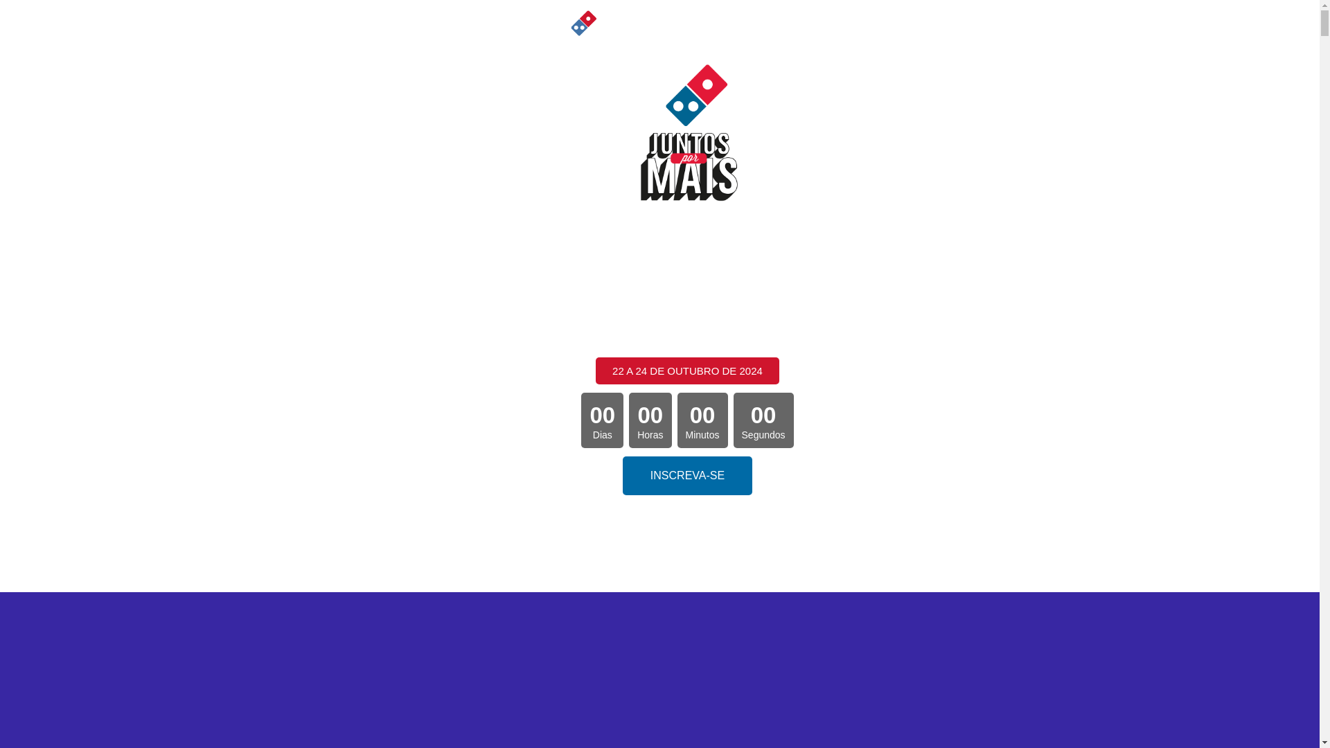 website screenshot of https://convencaodominos2025.com.br/