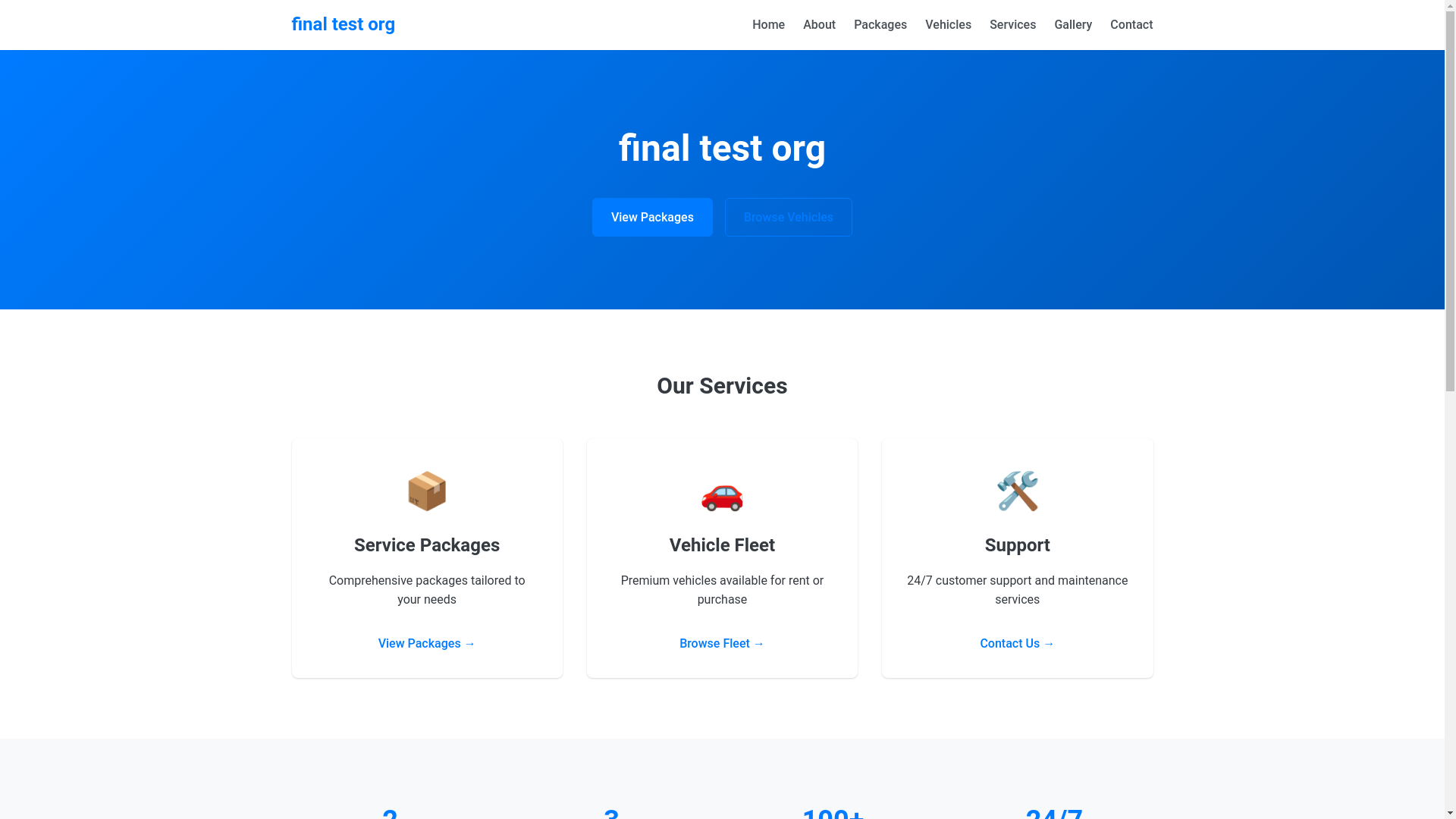 website screenshot of https://test-org.pages.dev/