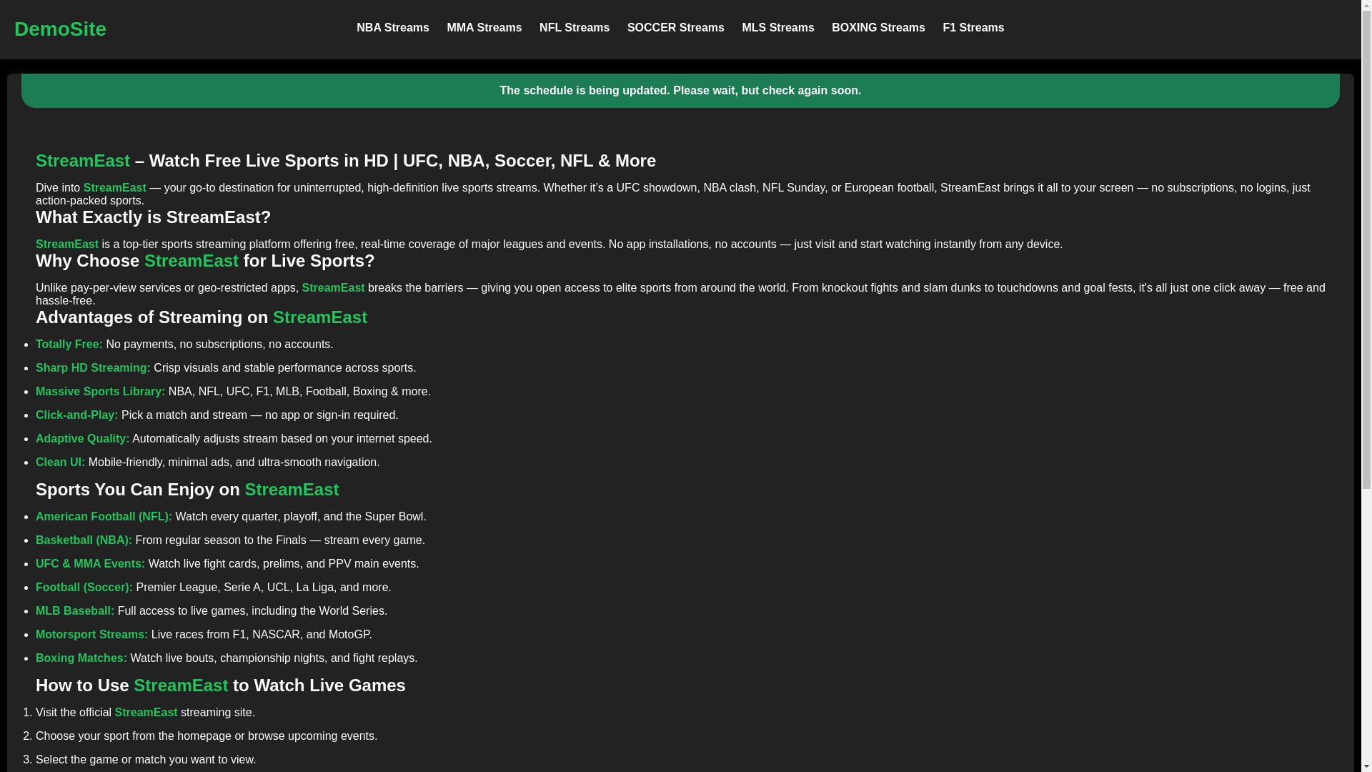 website screenshot of https://demo-project3.pages.dev/