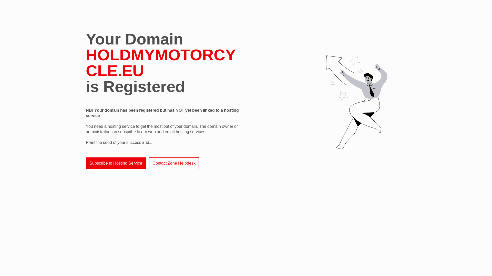 website screenshot of https://holdmymotorcycle.eu/