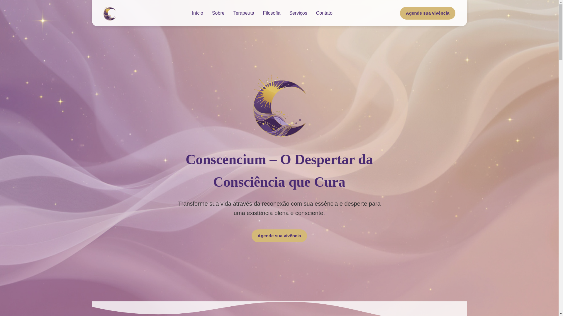 website screenshot of https://conscencium.com.br/