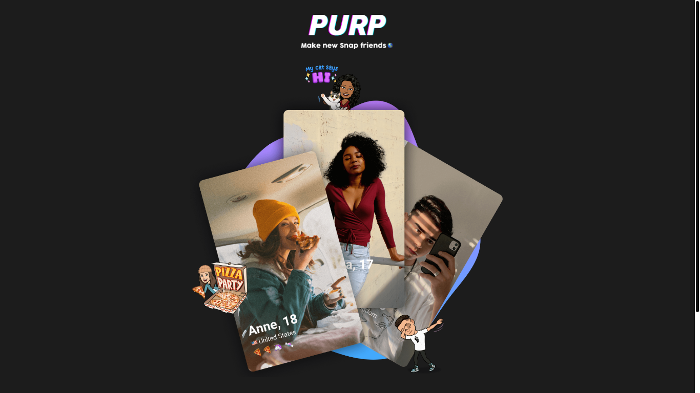 website screenshot of http://purp.social/share/WQXOILK5ejREYWNTxrDod2xVImQ2