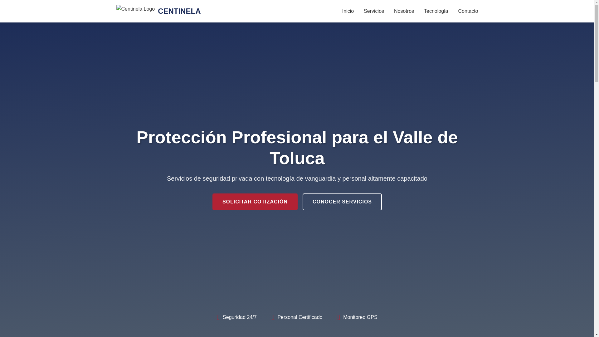 website screenshot of https://centinela-2a0.pages.dev/