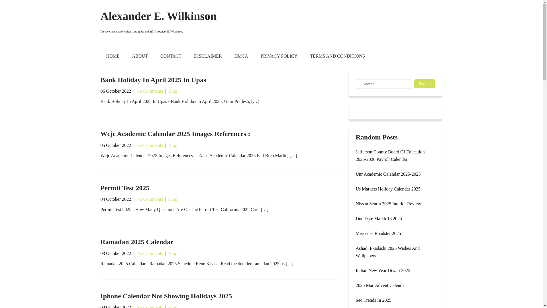 website screenshot of https://alexanderewilkinson.pages.dev/