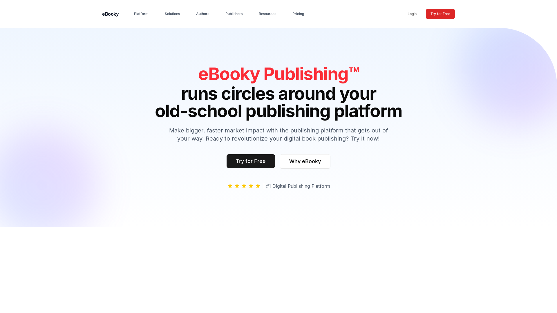 website screenshot of https://ebooky.co.uk/