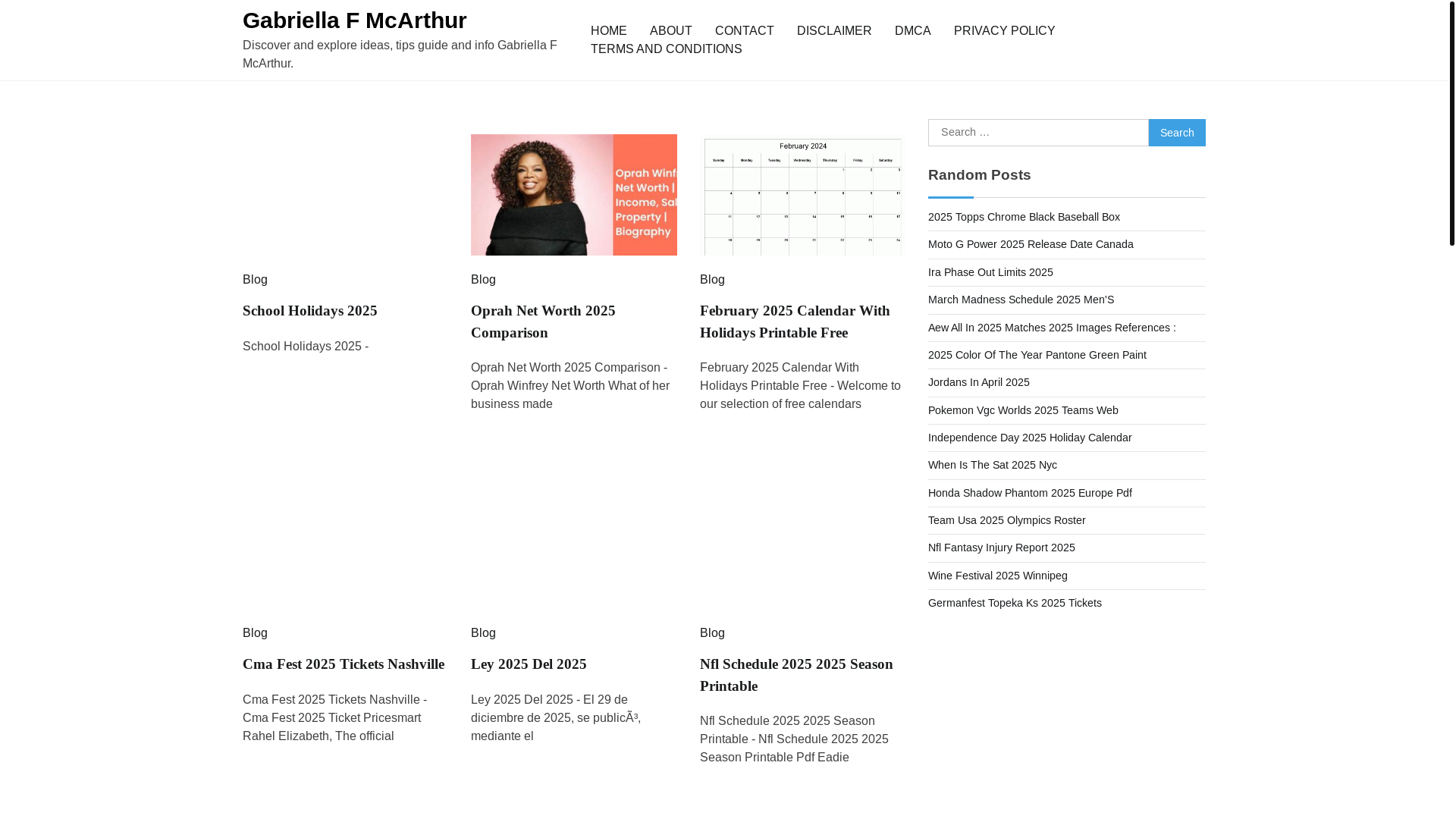 website screenshot of https://gabriellafmcarthur.pages.dev/