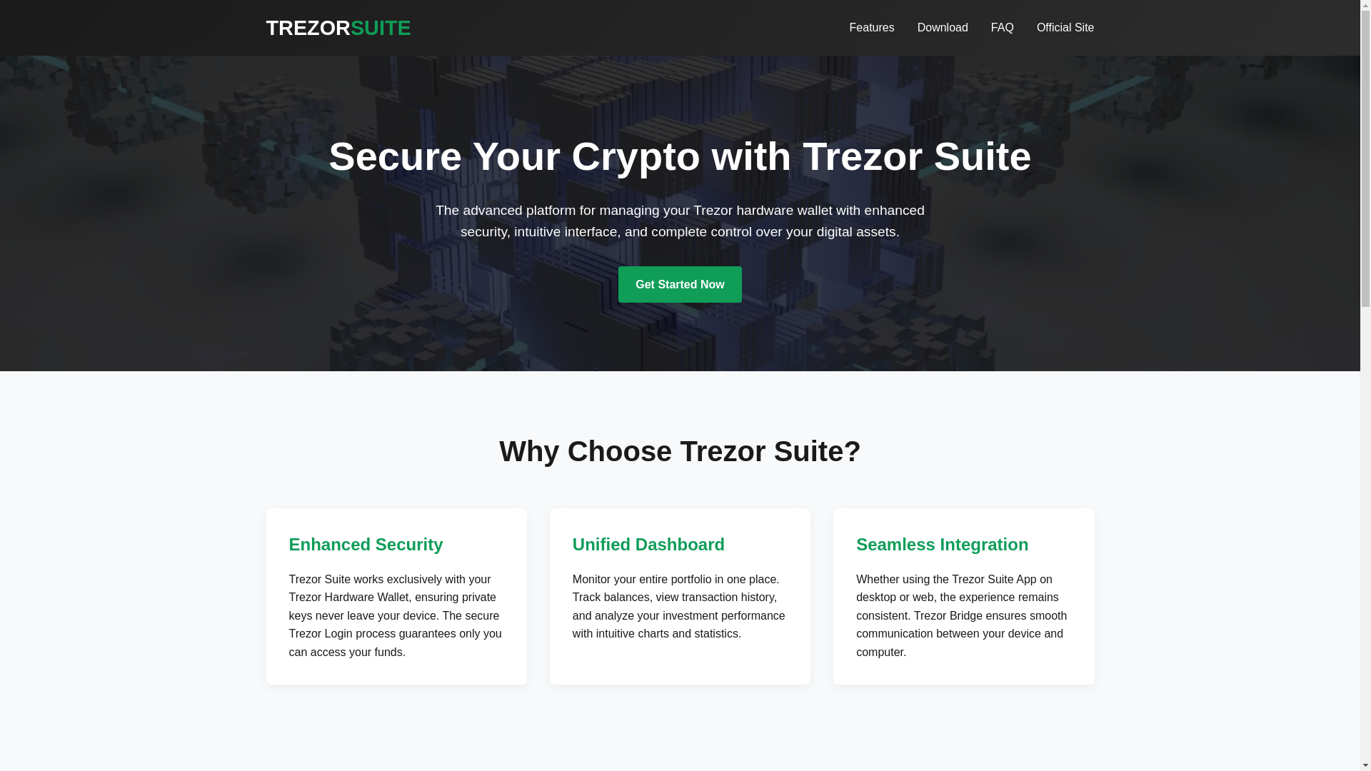 website screenshot of https://tzzr-official-suite.pages.dev/