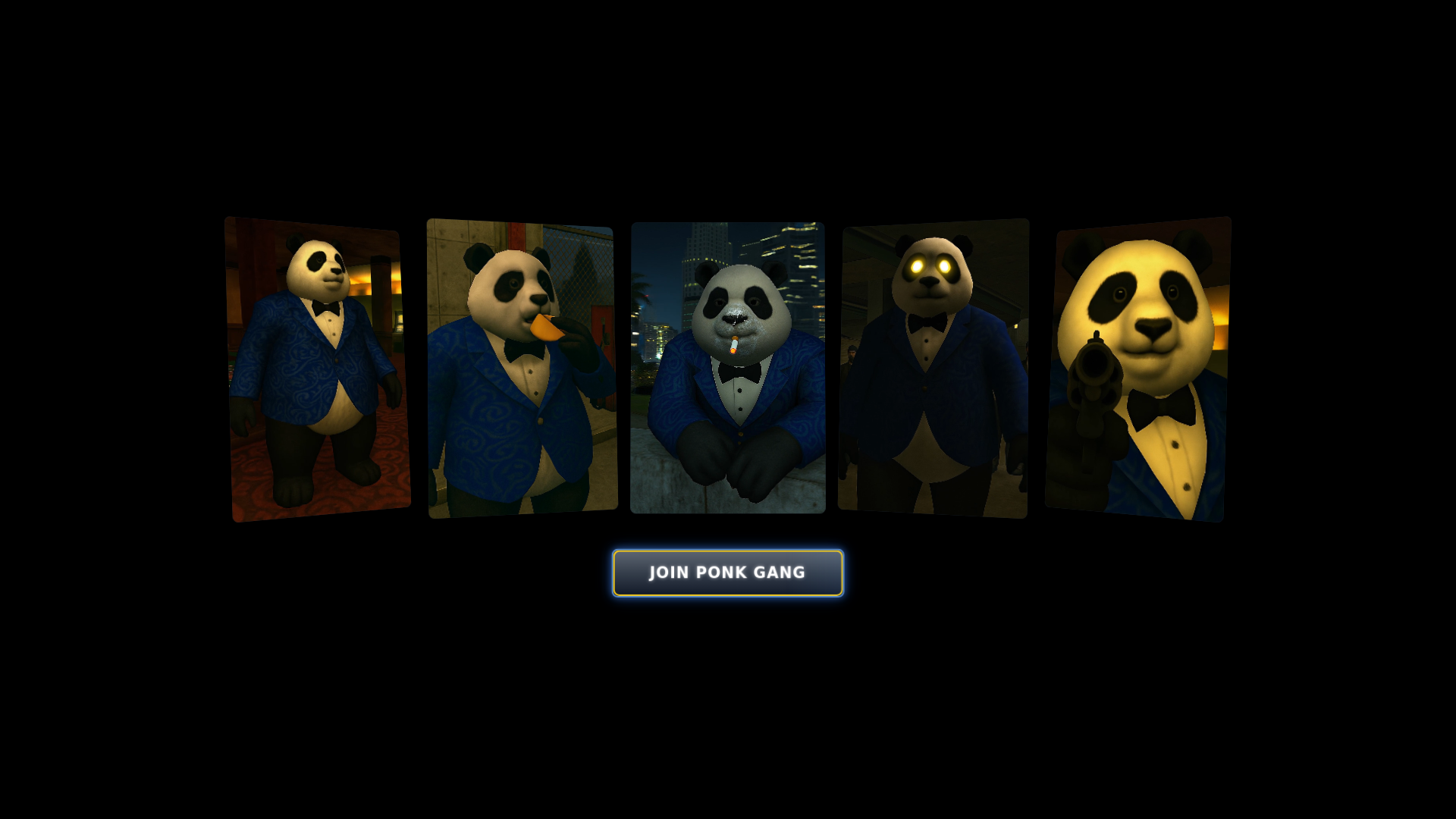 website screenshot of https://ponkpanda.com/
