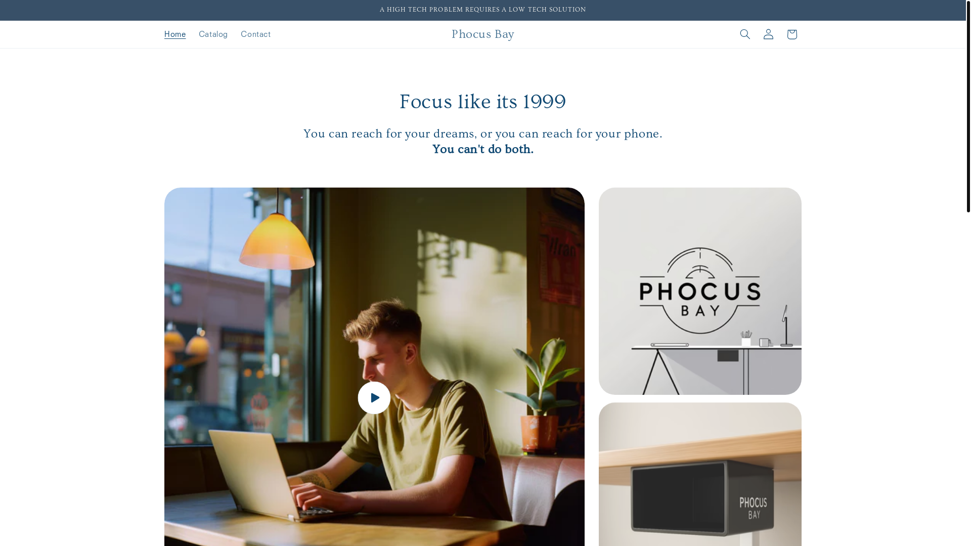 website screenshot of https://phonecubbie.com/
