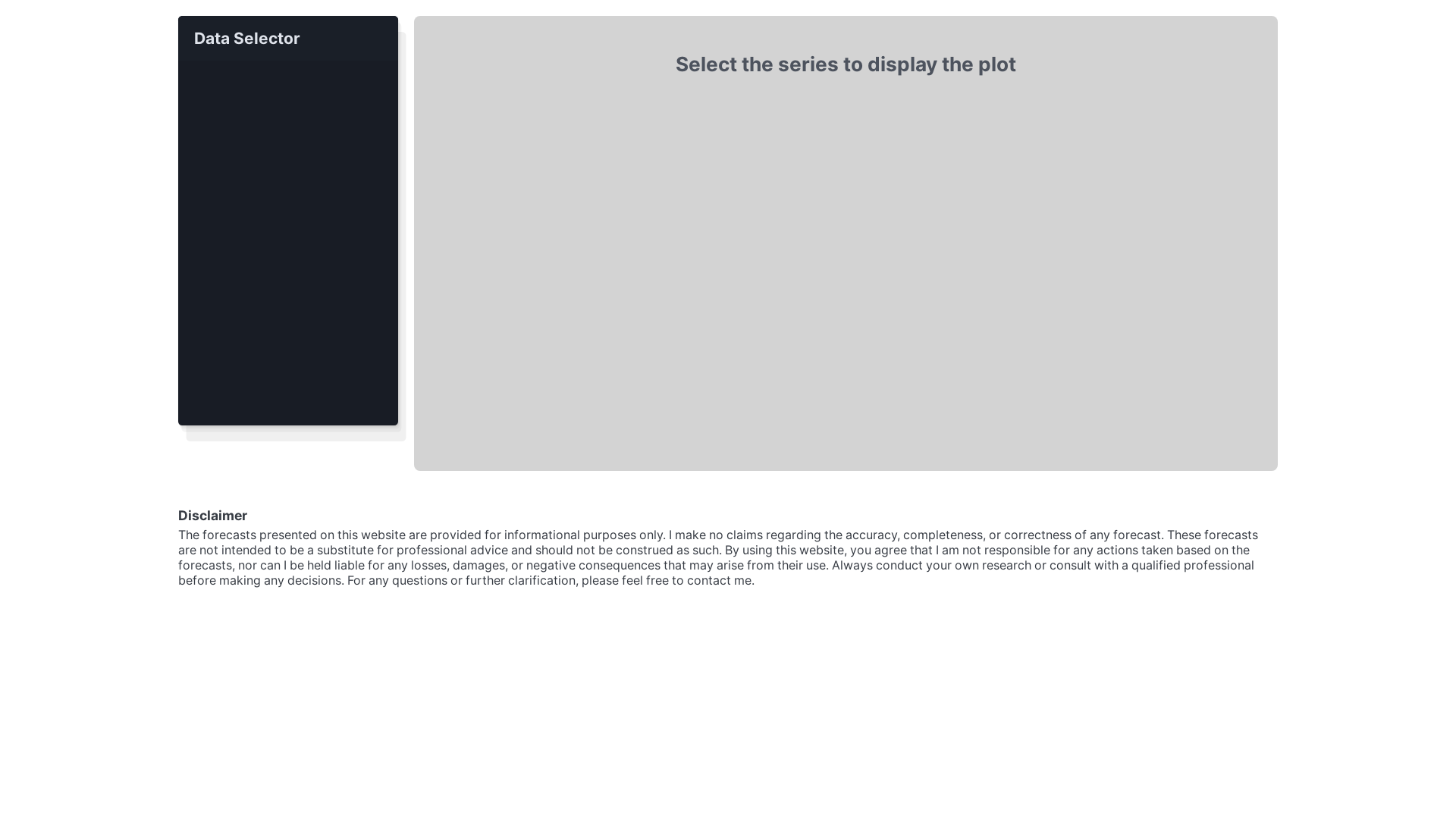 website screenshot of https://forecast-factor-ui.pages.dev/