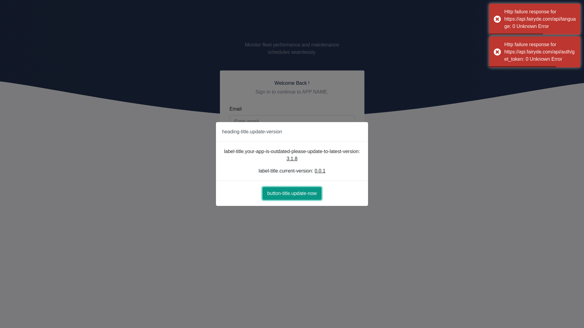 website screenshot of https://jayride-admin-portal.pages.dev/
