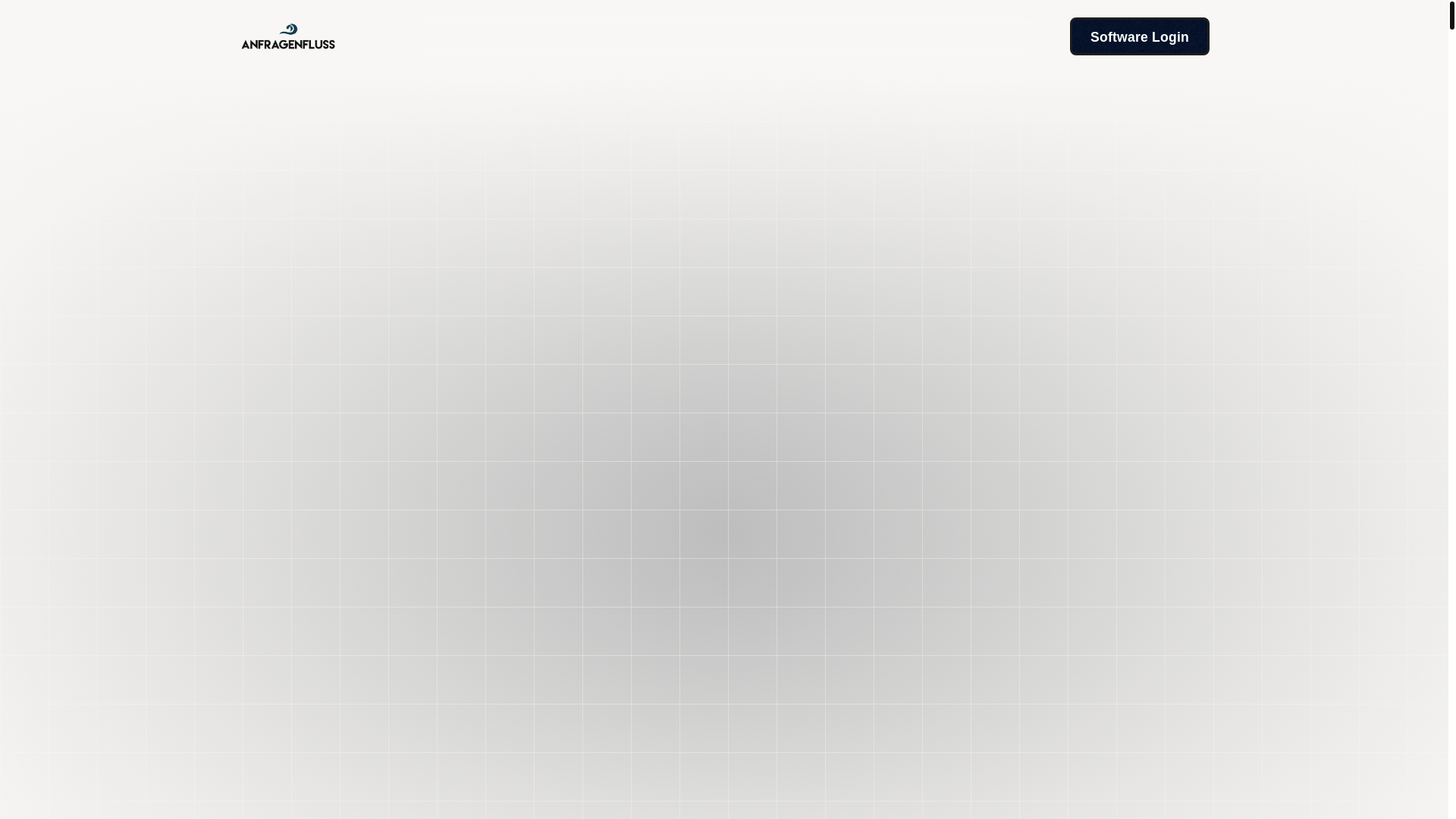 website screenshot of https://pv-anfragenfluss.de/