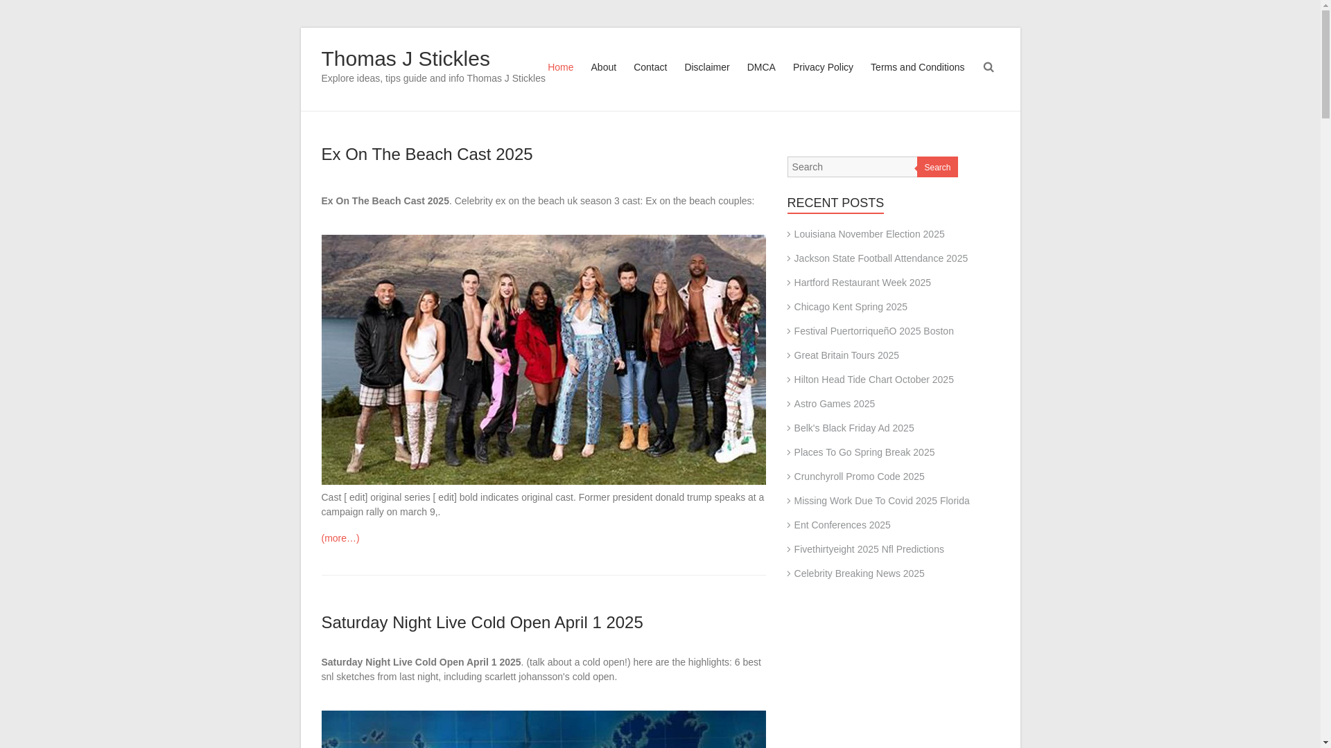 website screenshot of https://thomasjsticklesr.pages.dev/