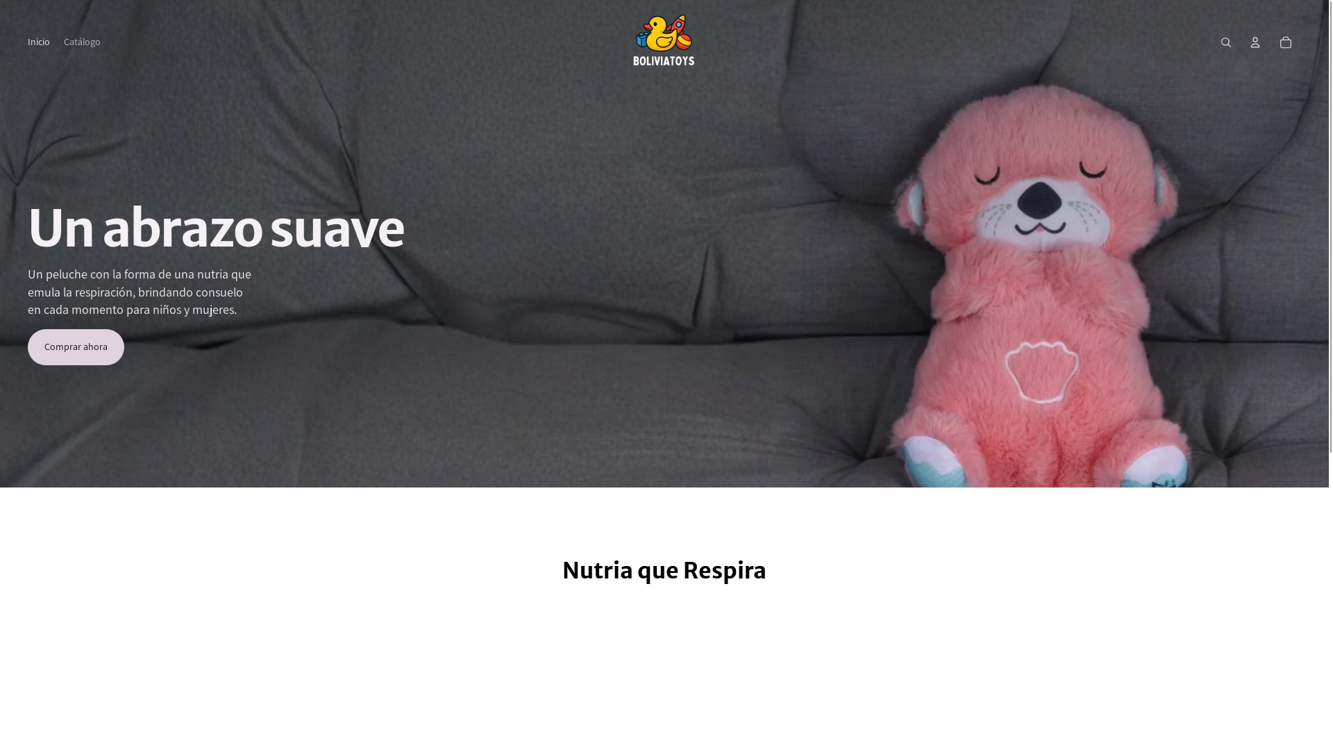 website screenshot of https://boliviatoys.store/