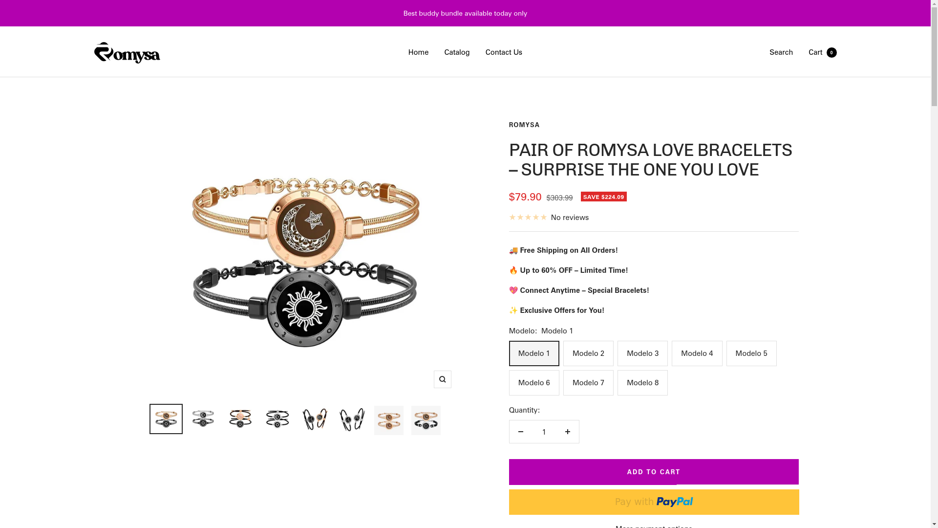 website screenshot of https://romysaglobal.store/