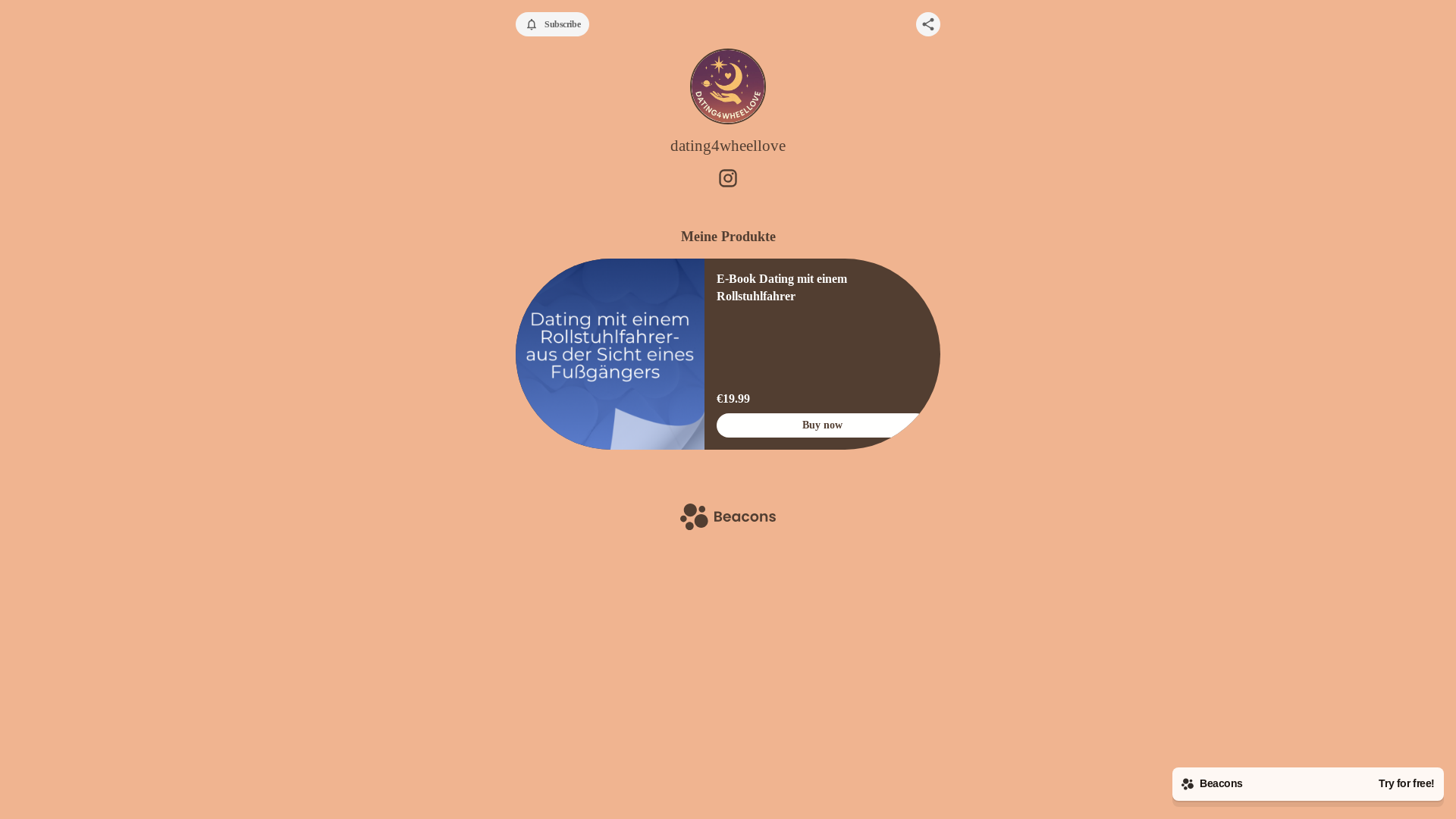 website screenshot of https://dating4wheellove.com/