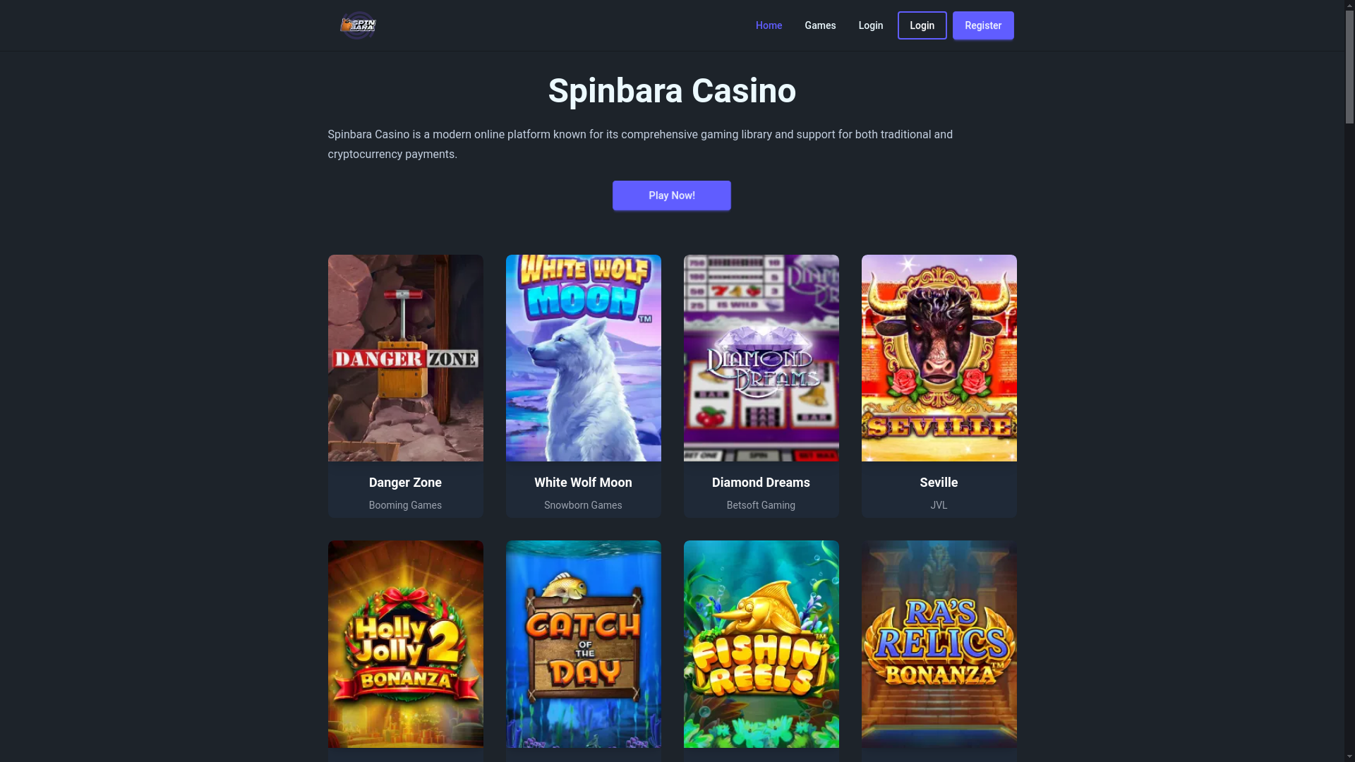website screenshot of https://spin-baracasino-com.pages.dev/